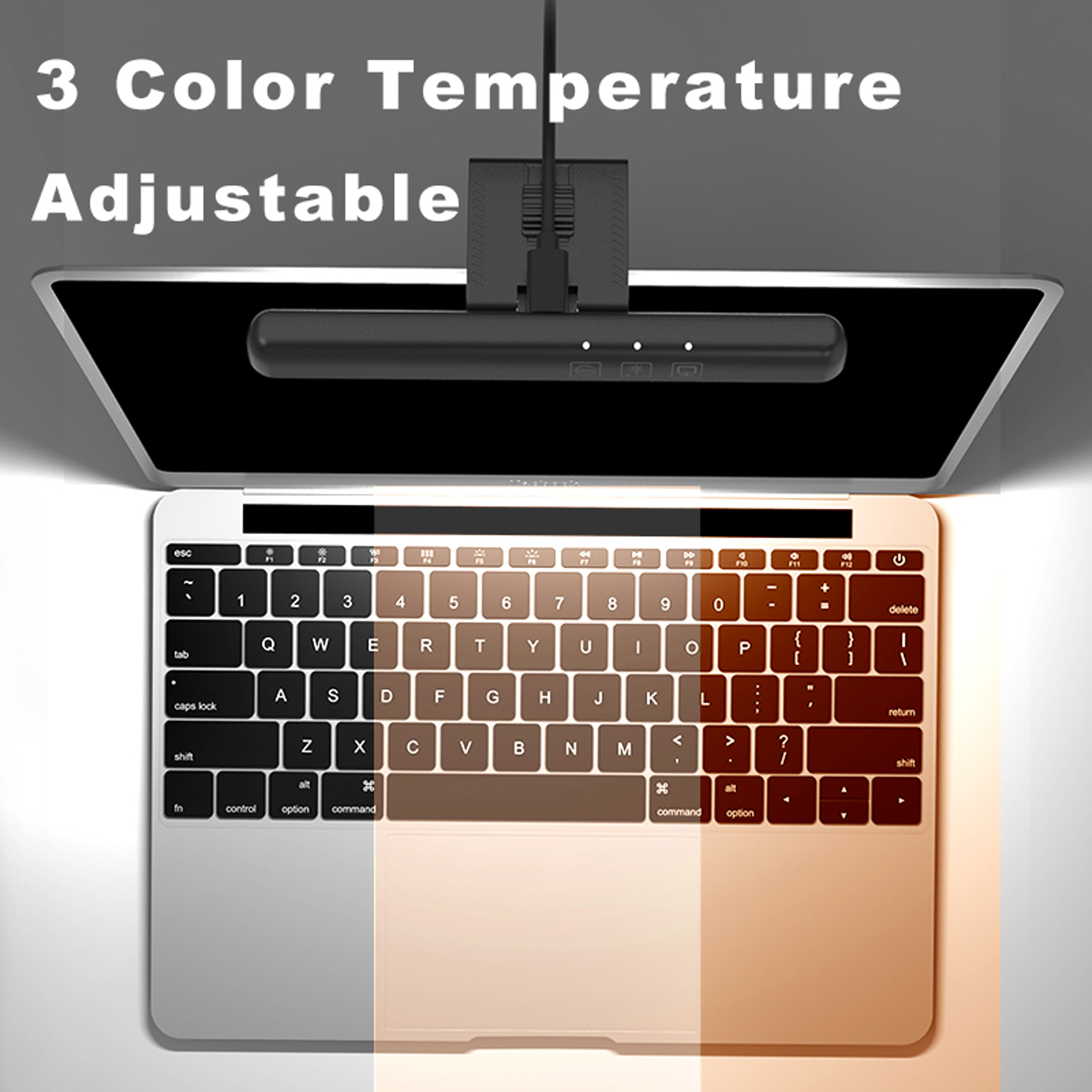 Dimmable LED Monitor Light Bar For Learning Reading And Work EyeCare Screen Hanging Lamp With Displ 3