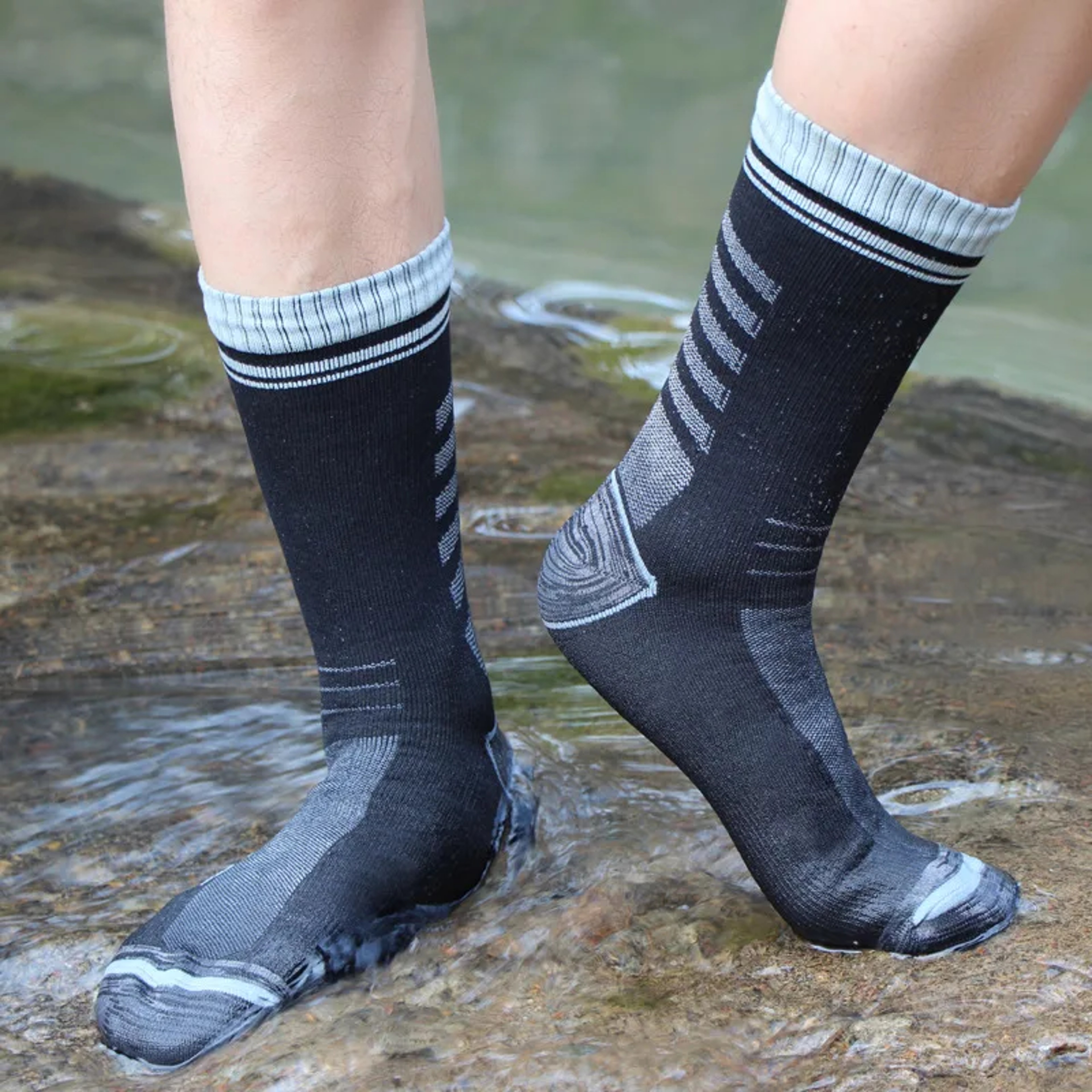 Breathable Waterproof Socks For Hiking Camping Winter Outdoor Wading Riding Snow Warm Thick Waterpr 3