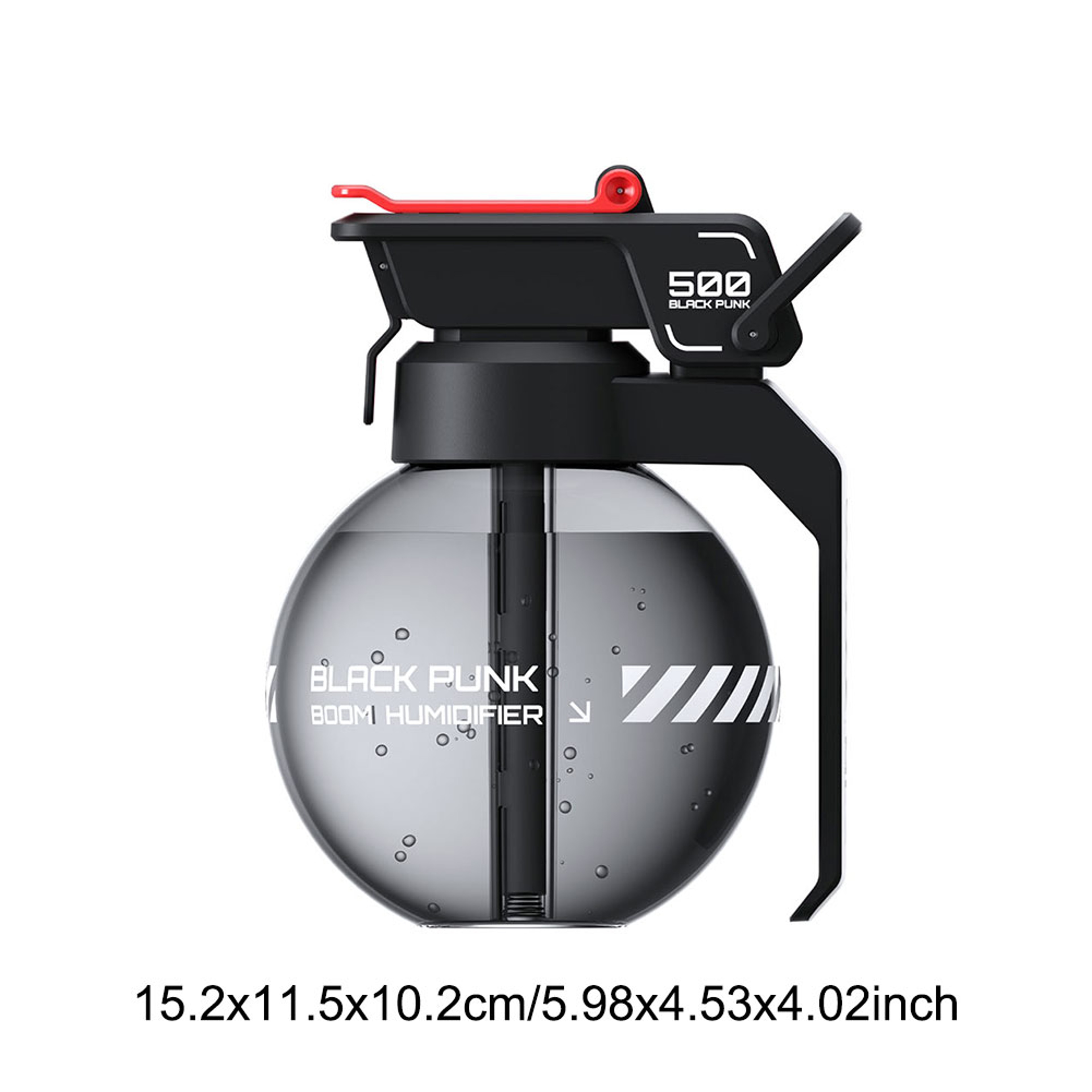 Cyberpunk Grenade Air Humidifier E-sports Desktop Diffuser, Essential Oil Aroma Diffuser for Home, Unique Gaming Decor – view 6