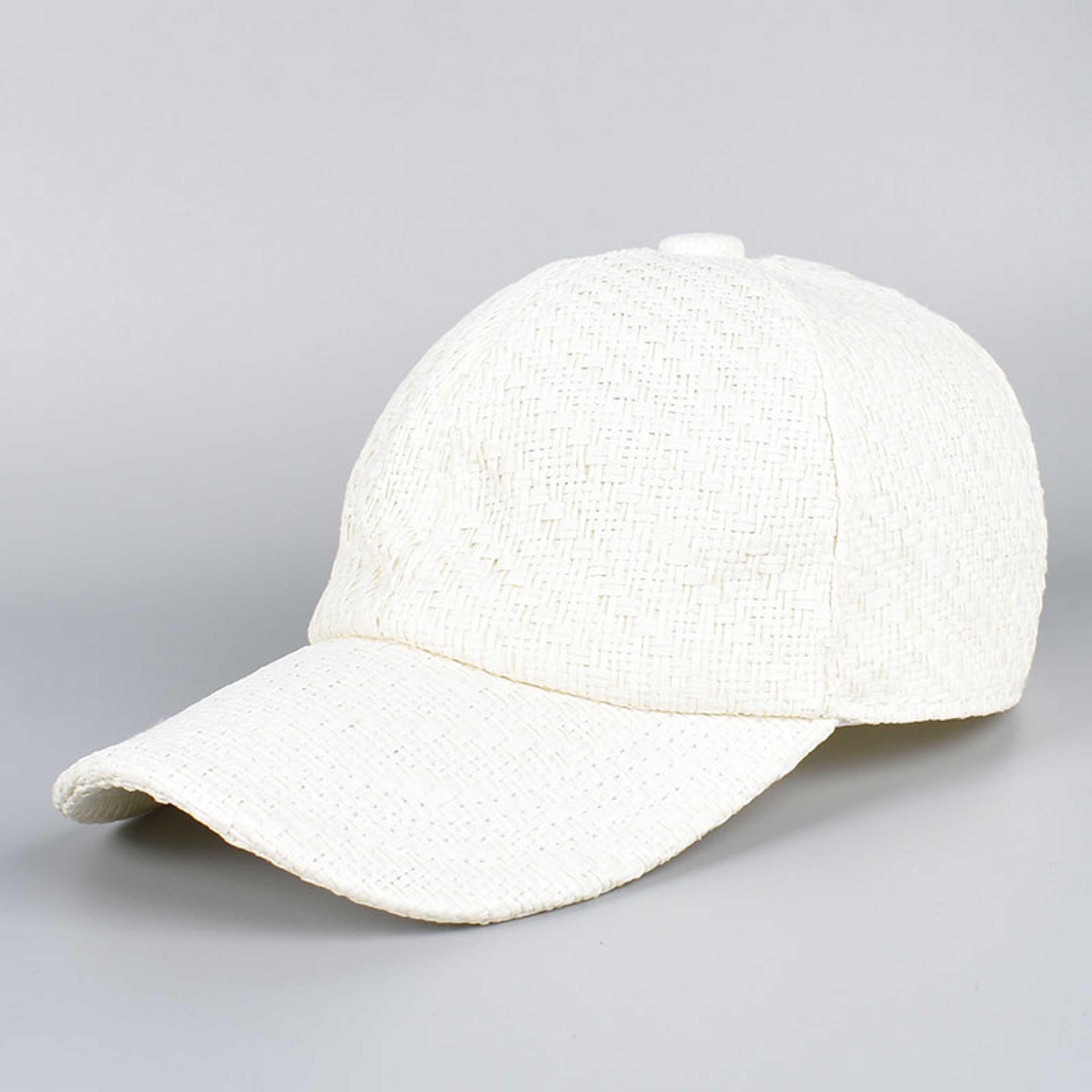New Fashion Straw Sun Hat For Men Women Summer Baseball Cap Black White Snapback Dad Trucker Caps 6