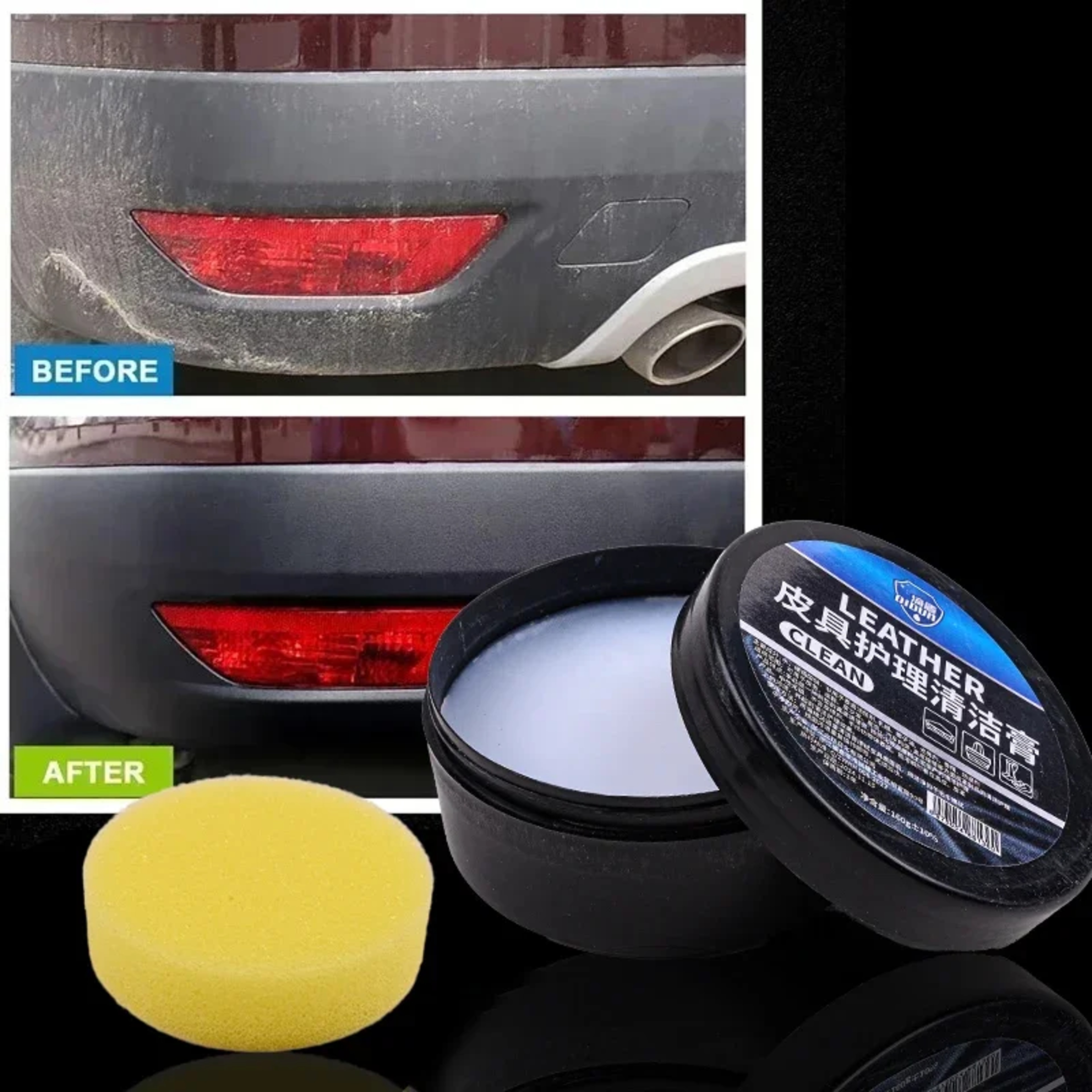 Crystal Clear Car Plastic Restorer Auto Interior Wax Coating Agent | Polish & Protect Dash, Trim & Seats – view 4