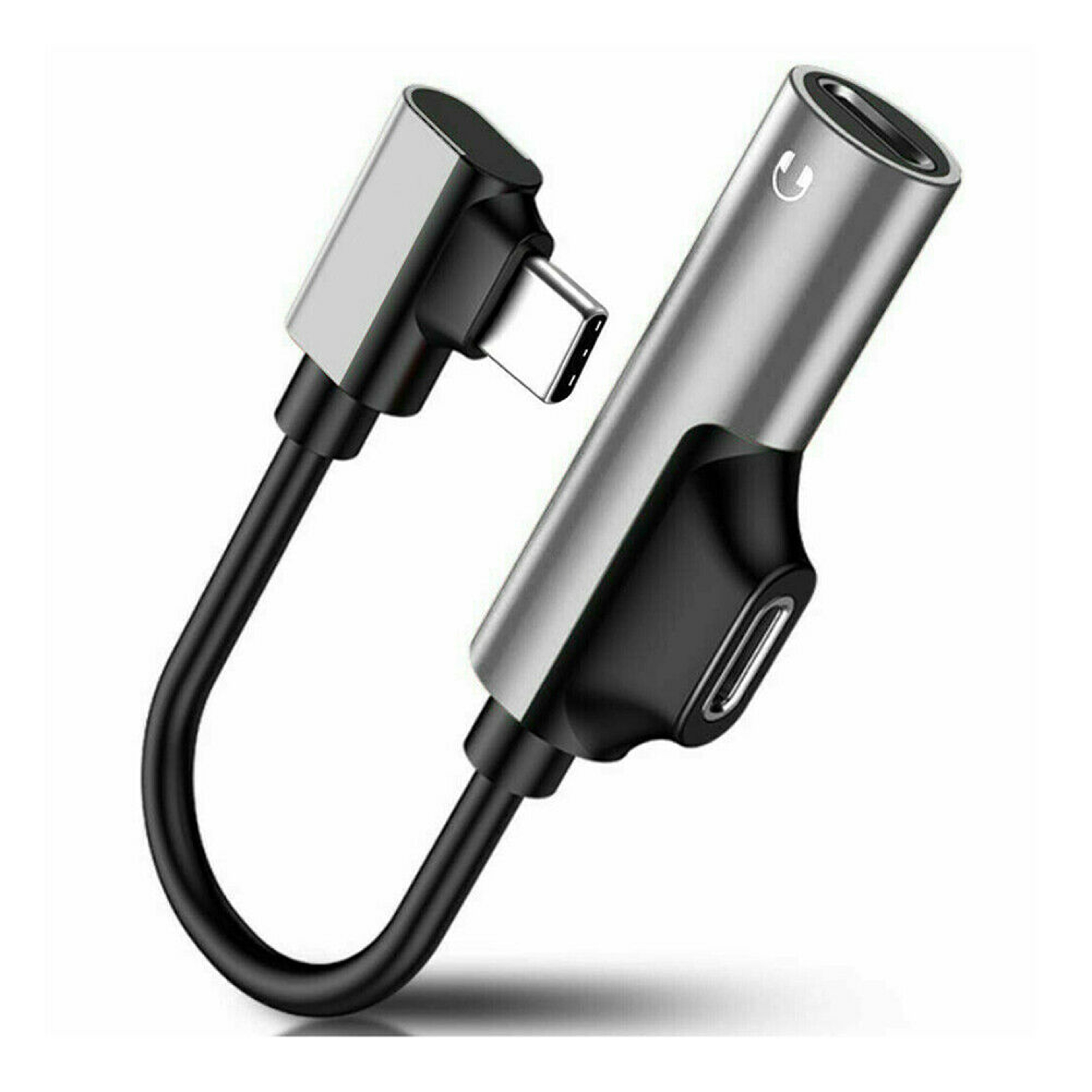 USB C To 35 Plug Headphone Jack Splitter 2 In 1 Type C 35mm AUX Adapter Earphone Audio Converter Fo 7