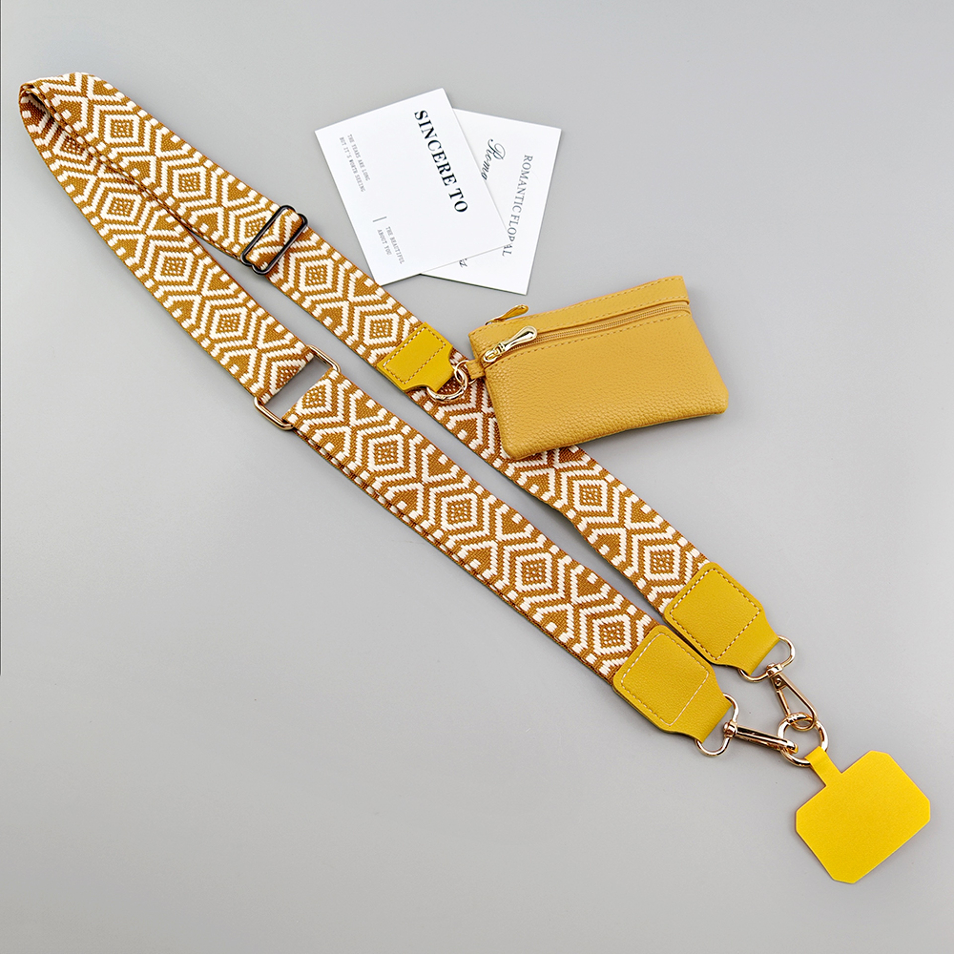 Crossbody Mobile Phone Lanyard Strap Adjustable, Anti Lost Phone Case Pendant, Zipper Wallet Card Coin Purse – view 8