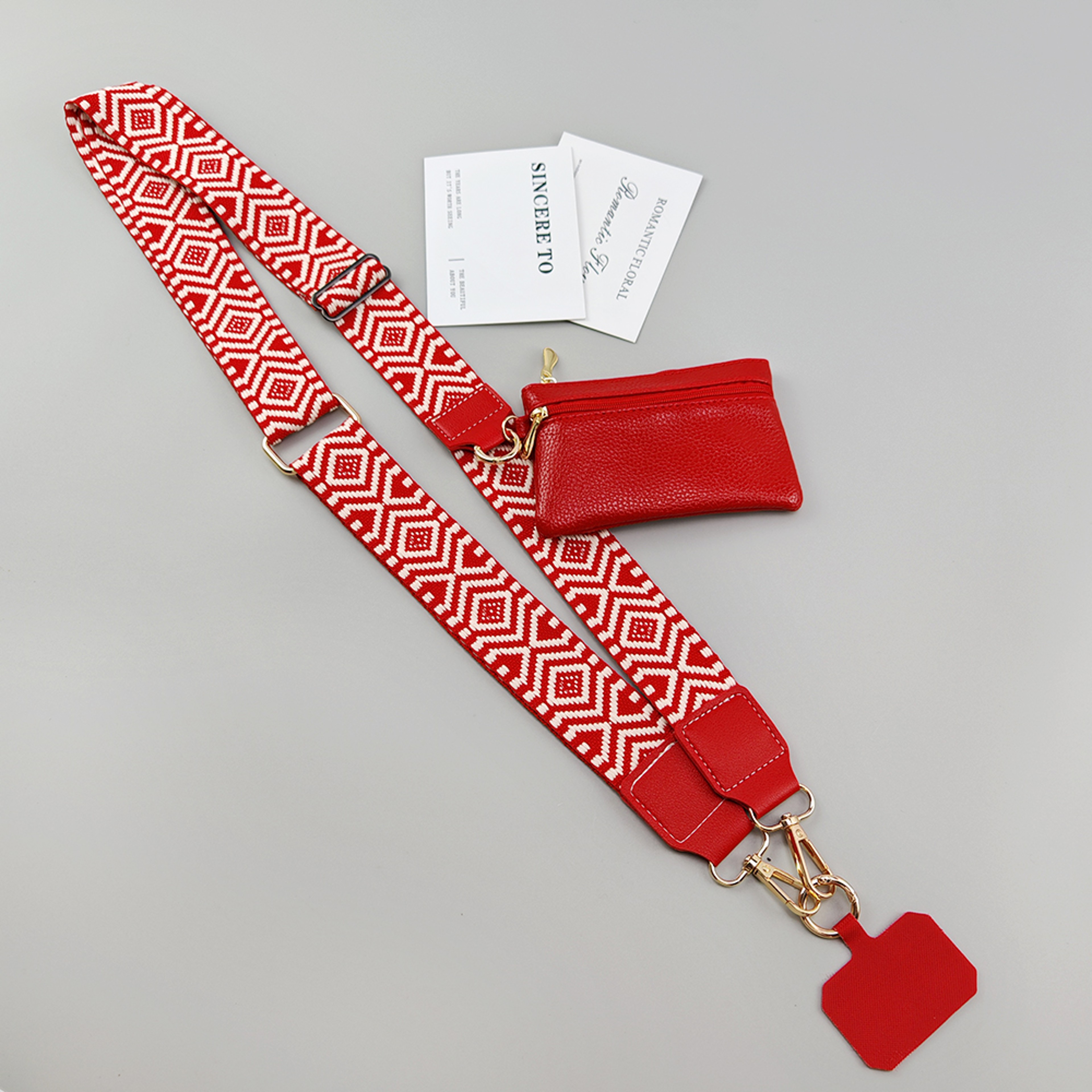 Crossbody Mobile Phone Lanyard Strap Adjustable, Anti Lost Phone Case Pendant, Zipper Wallet Card Coin Purse – view 9