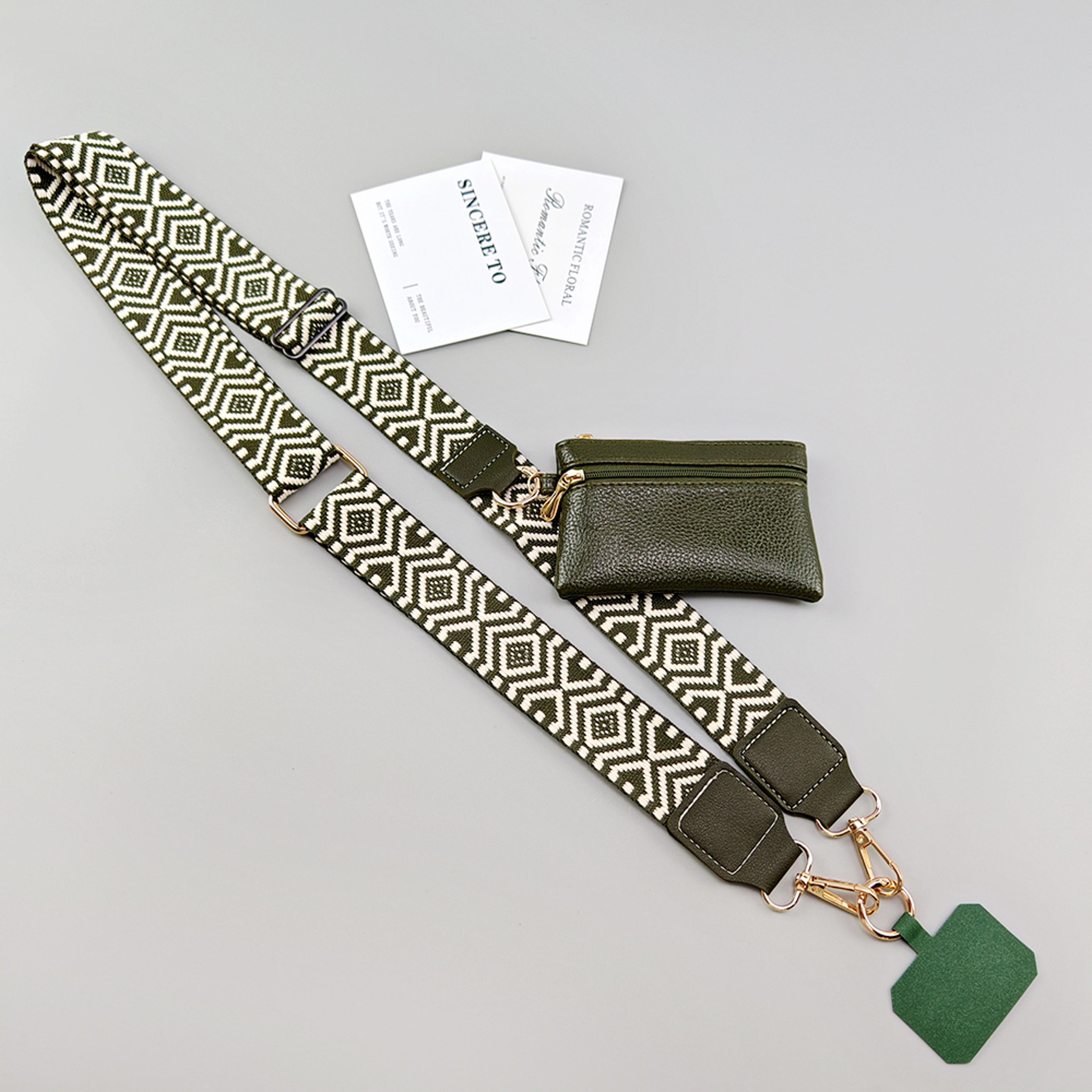 Crossbody Mobile Phone Lanyard Strap Adjustable, Anti Lost Phone Case Pendant, Zipper Wallet Card Coin Purse – view 10