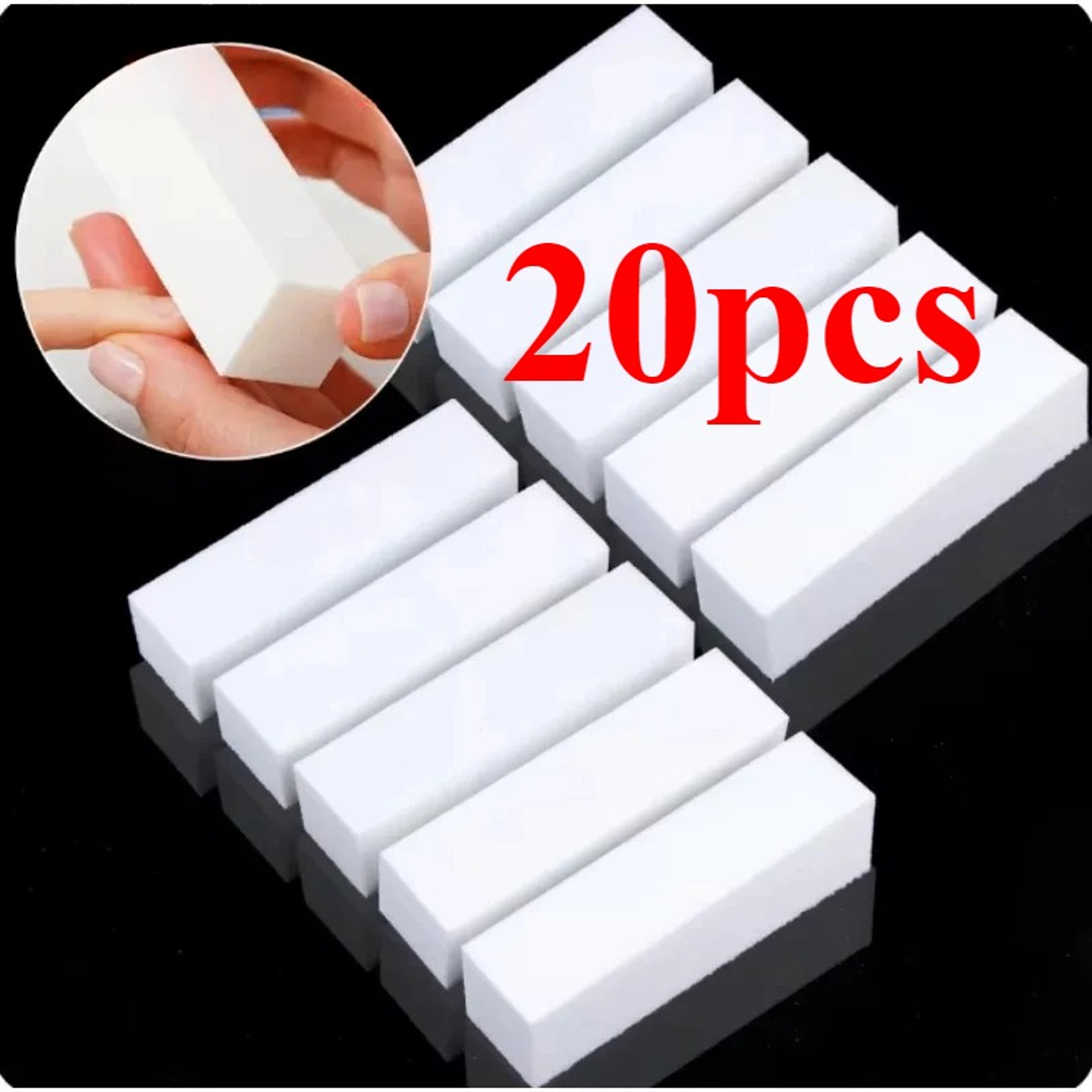 Professional Nail Buffer And File Polisher Block For Manicure Pedicure Sanding Polishing Sponge Nai 0