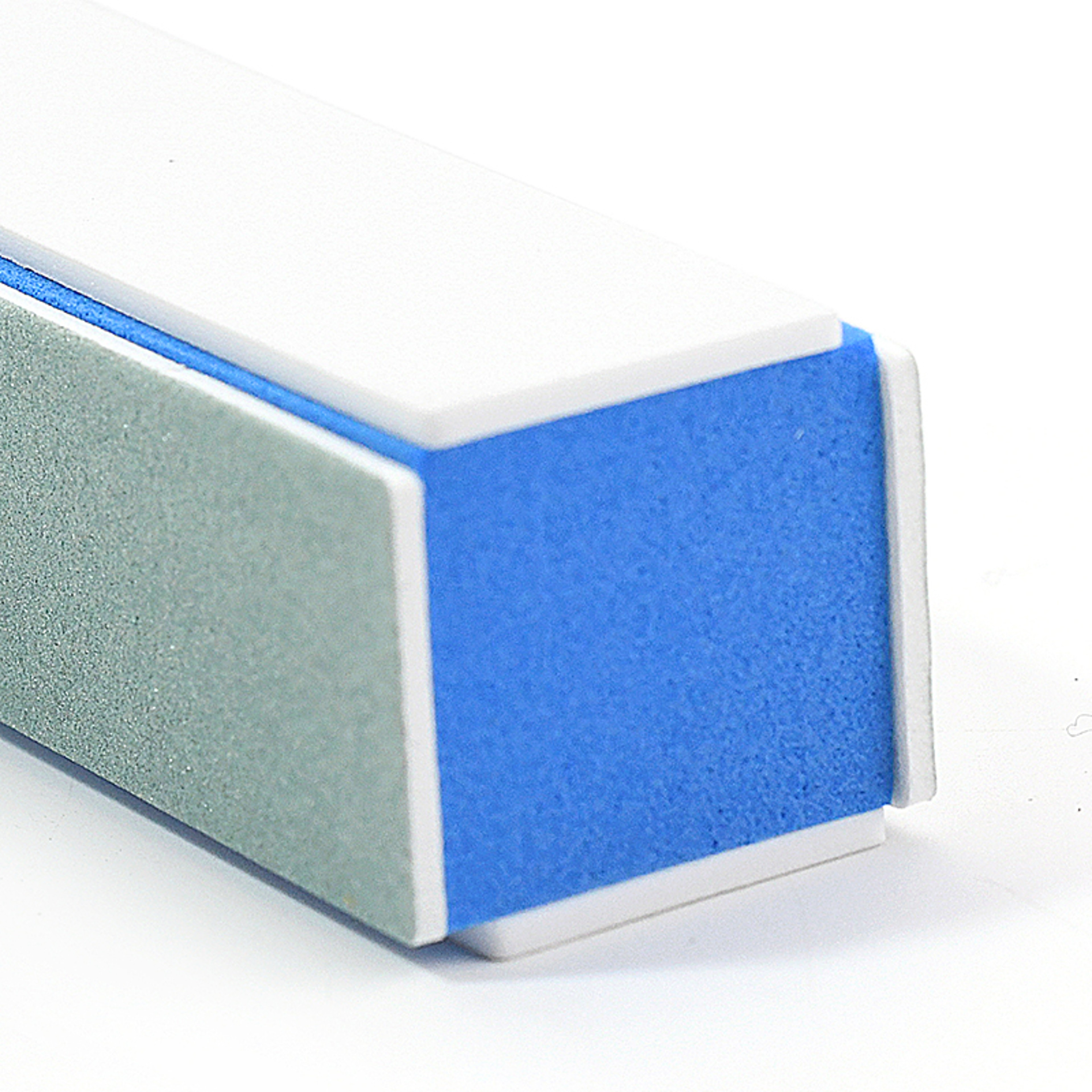 4 Way Blue Core Nail Buffer Blocks 2Pcs Set, Multi Grit Manicure Tools for Shaping, Smoothing, Glossy Salon Finish – view 6