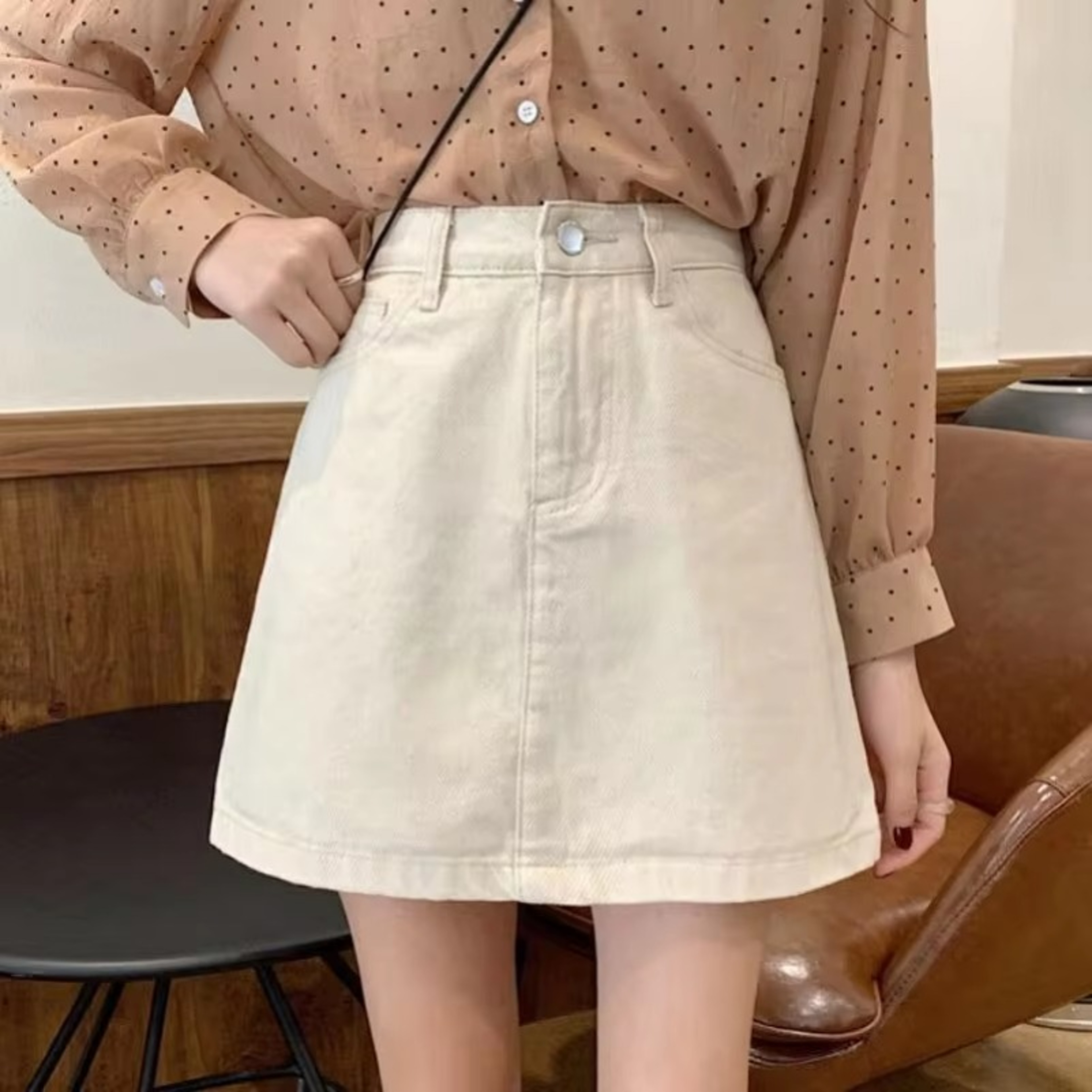 Summer Denim Short Skirt for Women, High Waist Sexy Tight Fit | Y2K Bag Hip Mini Skirt, Stretchy Jeans Skirt for Ladies – view 2
