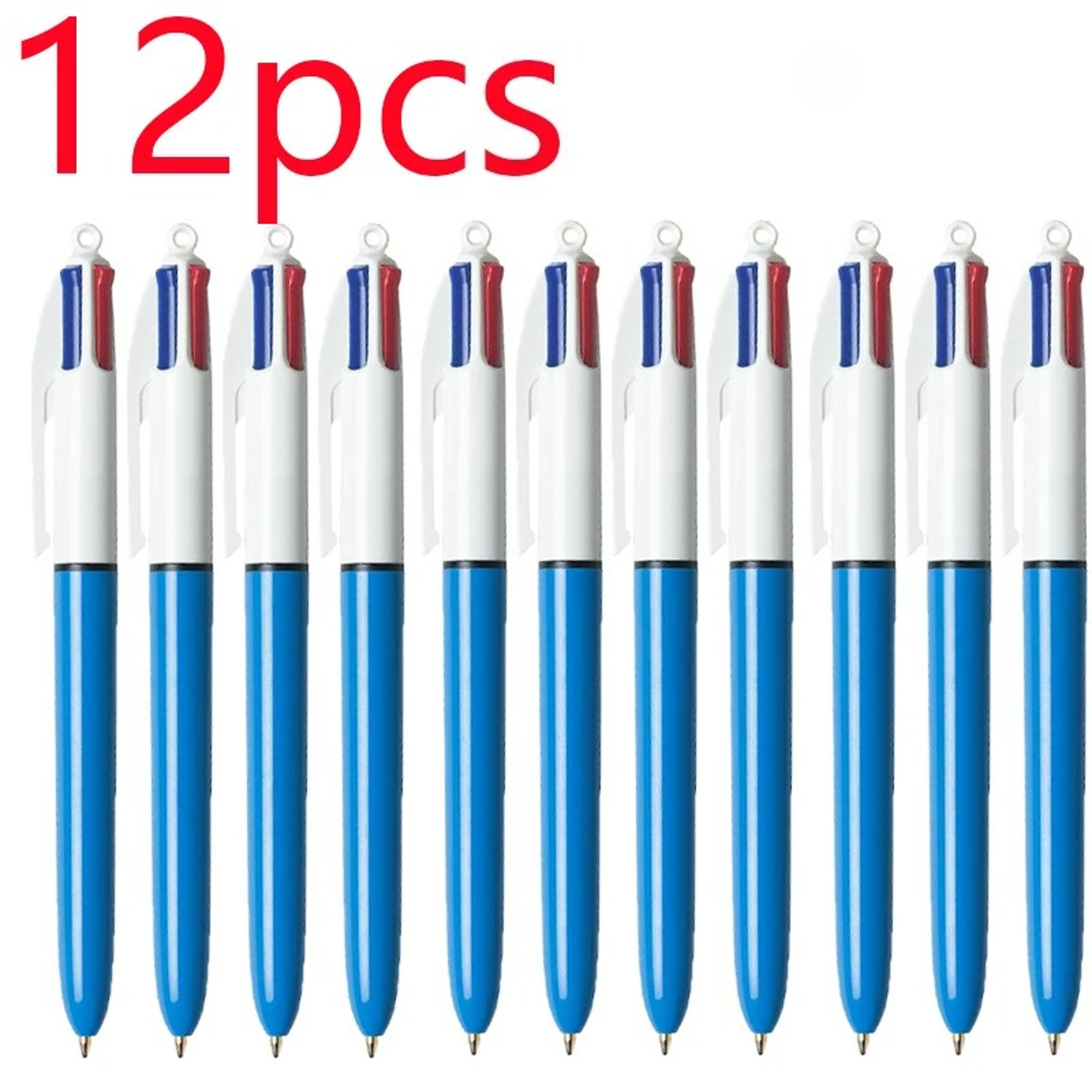 4 Color Retractable Ballpoint Pen, 4in1 Multipen for Smooth Writing Office Supplies, School Stationery, and Teacher Gif – view 8