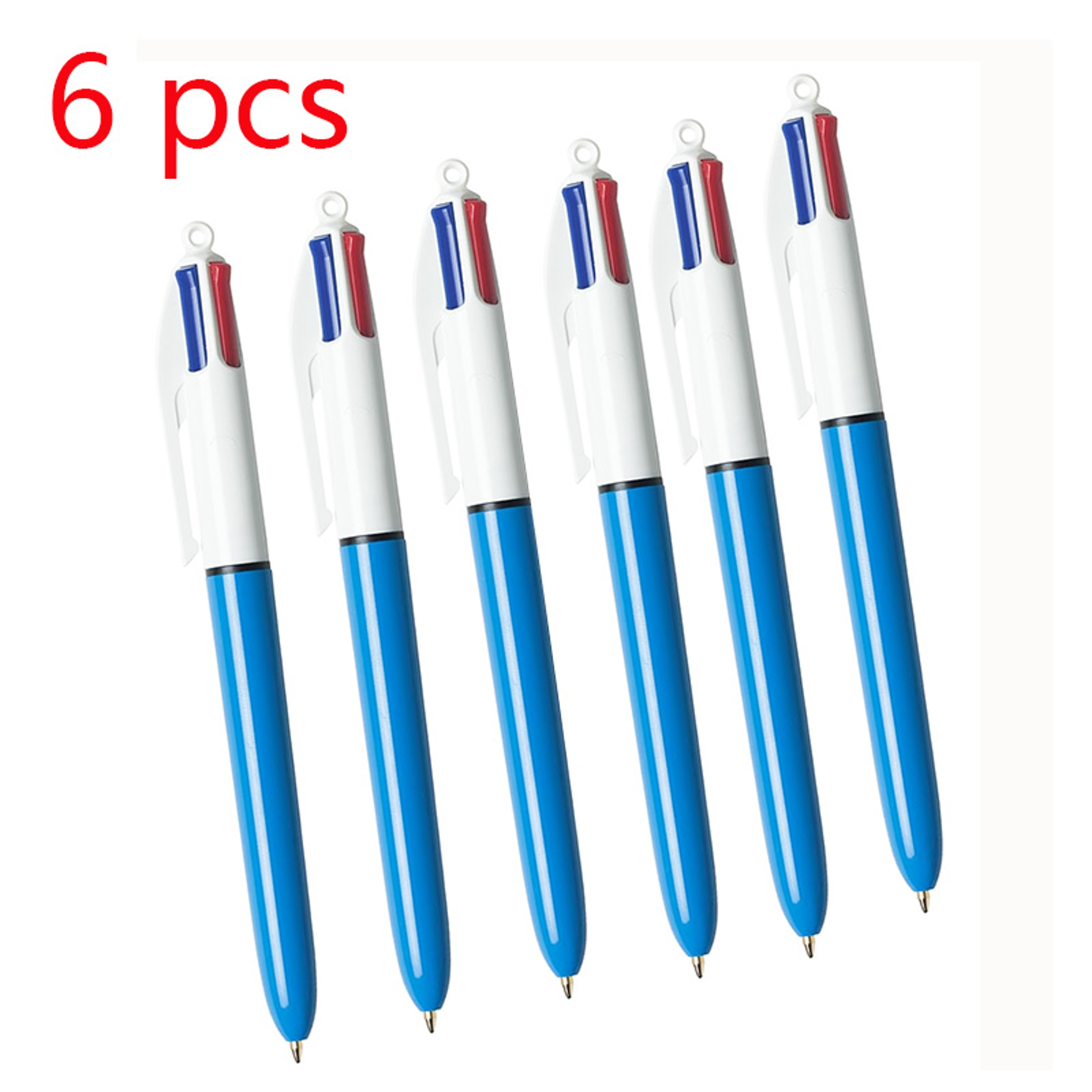 4 Color Retractable Ballpoint Pen, 4in1 Multipen for Smooth Writing Office Supplies, School Stationery, and Teacher Gif – view 9