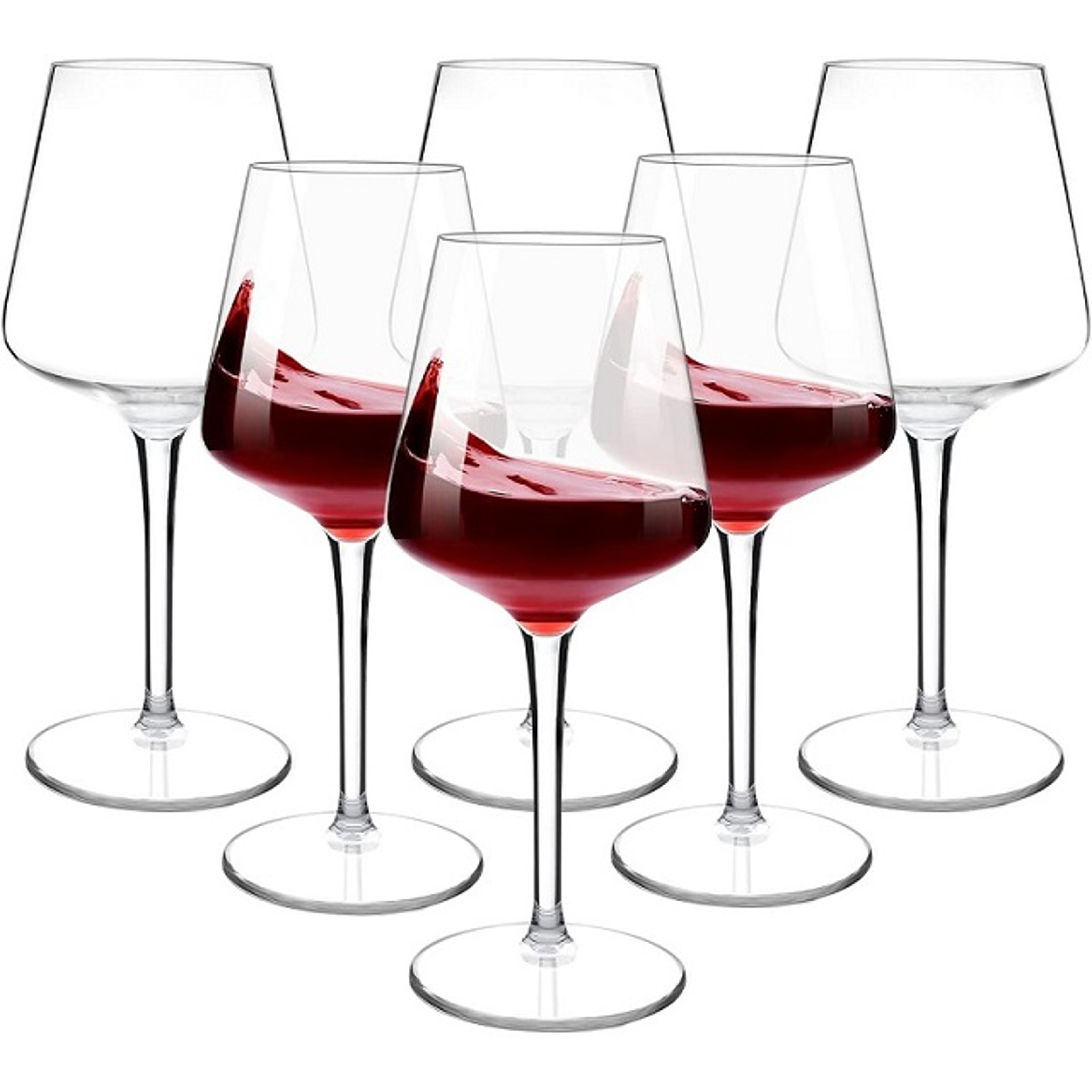 Unbreakable Tritan Plastic Wine Glasses, 2/4/6PCS Set, Floating Pool Goblets for Party, Transparent – view 9