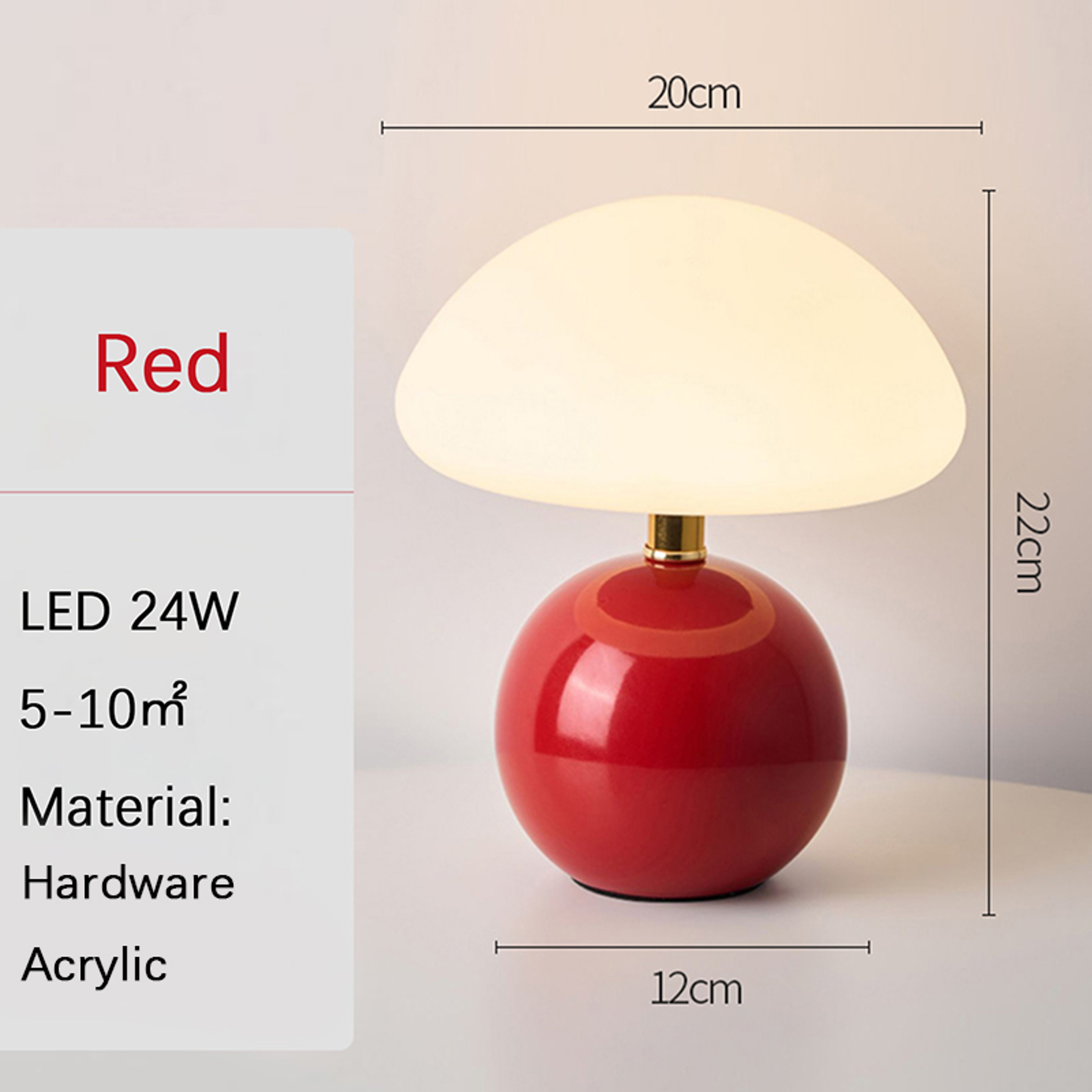 USB Socket Decorative Lamp For Desk Light Room Light Night Light 7