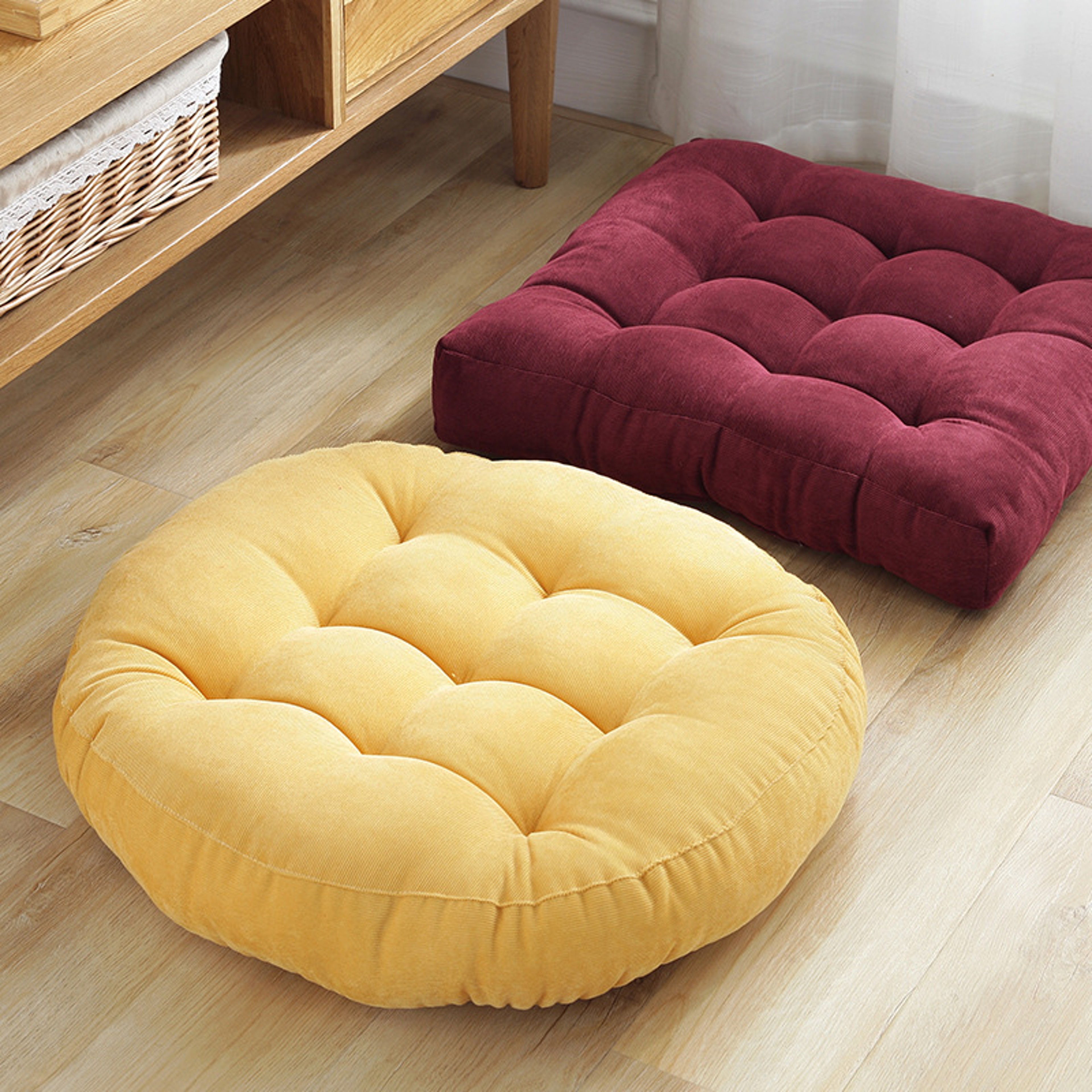 Large Round Cushions Meditation Floor Pillow For Kids Adults Cushion For Yoga Office Floor Seating  0