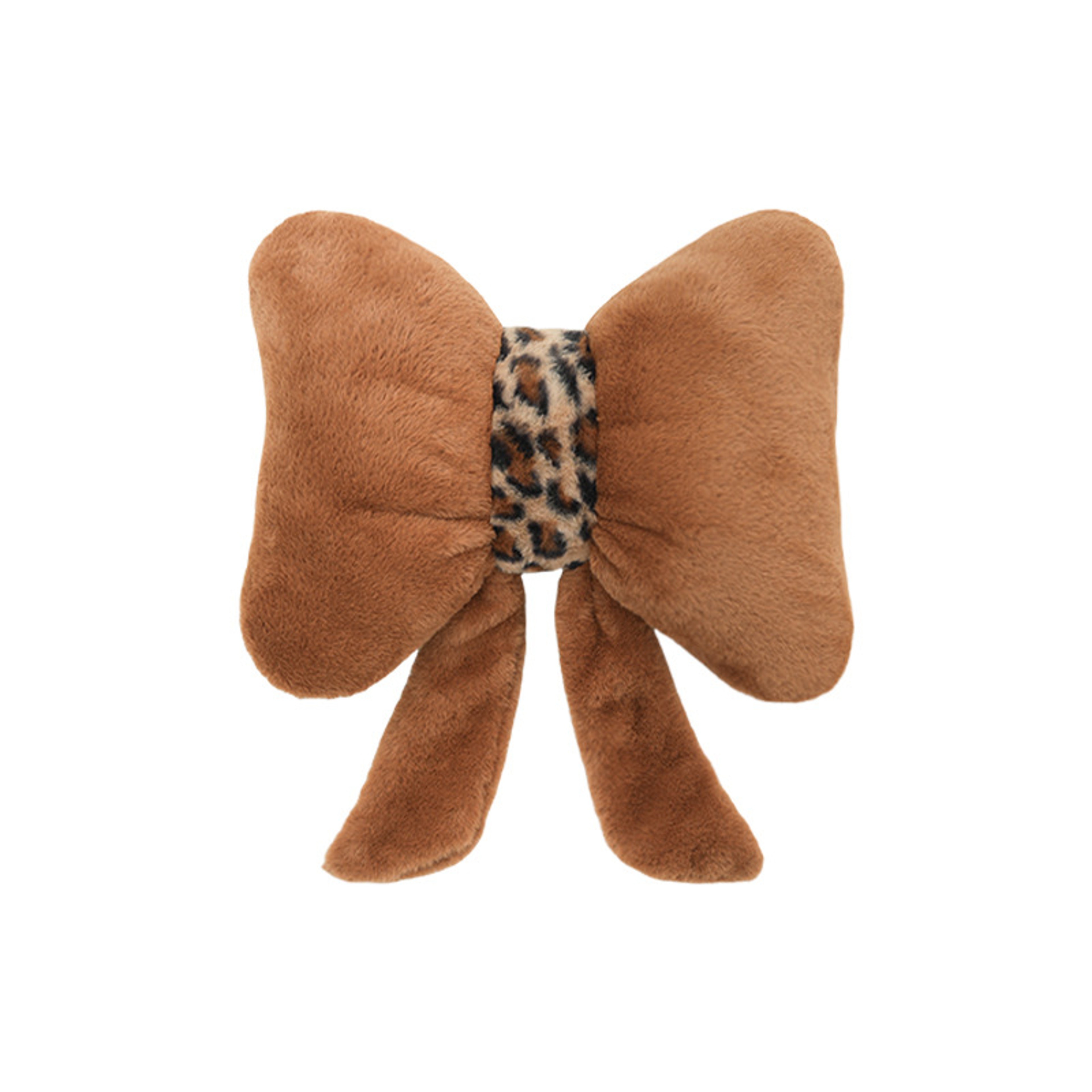Cute Dusty Pink Bow Throw Pillows Soft Faux Rabbit Fur Aesthetic Home Decor Decorative Bow Pillow 6