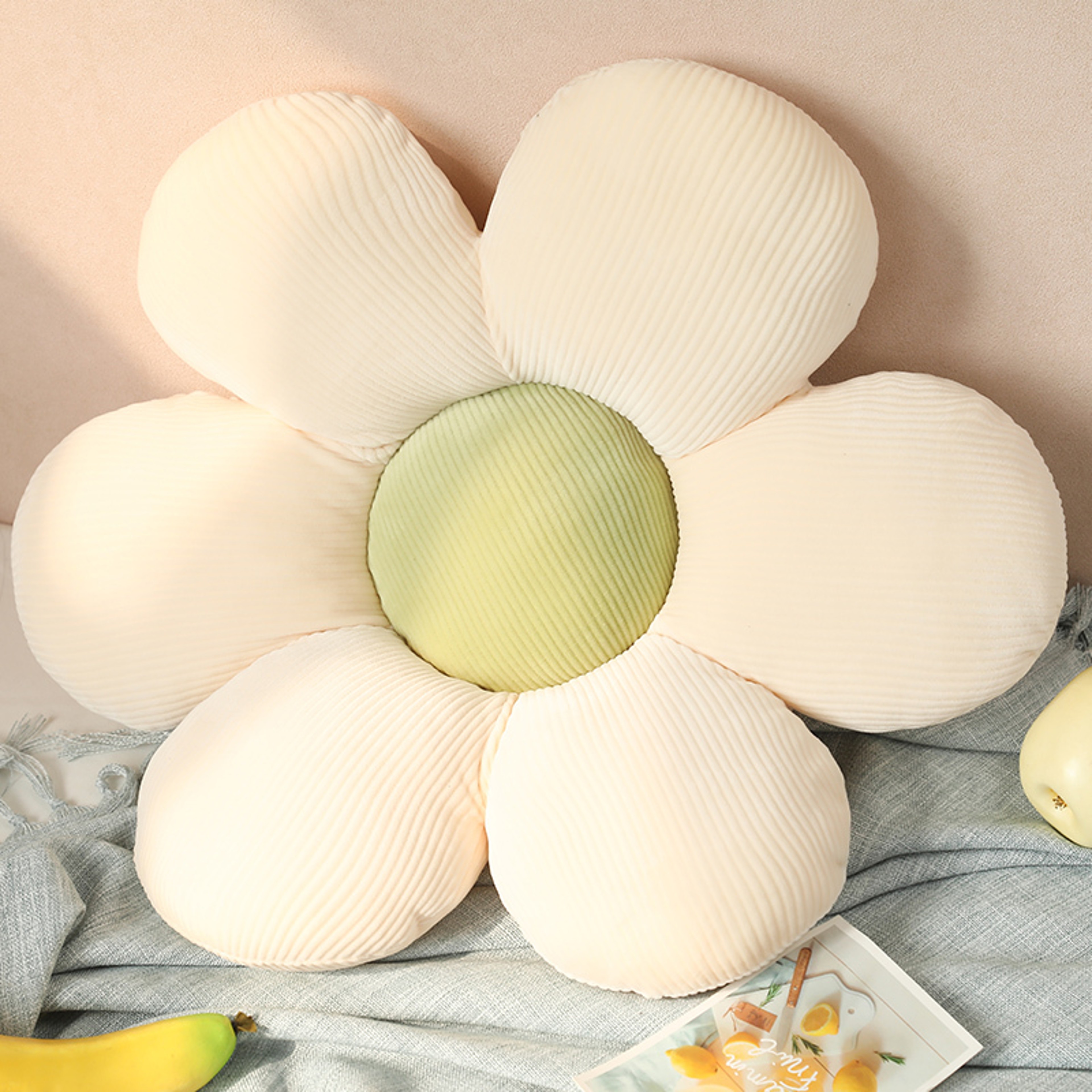 Six Petal Flower Cushion HighQuality Sunflower Pillow Bay Window Pink Flower Setting For Bedroom Se 10