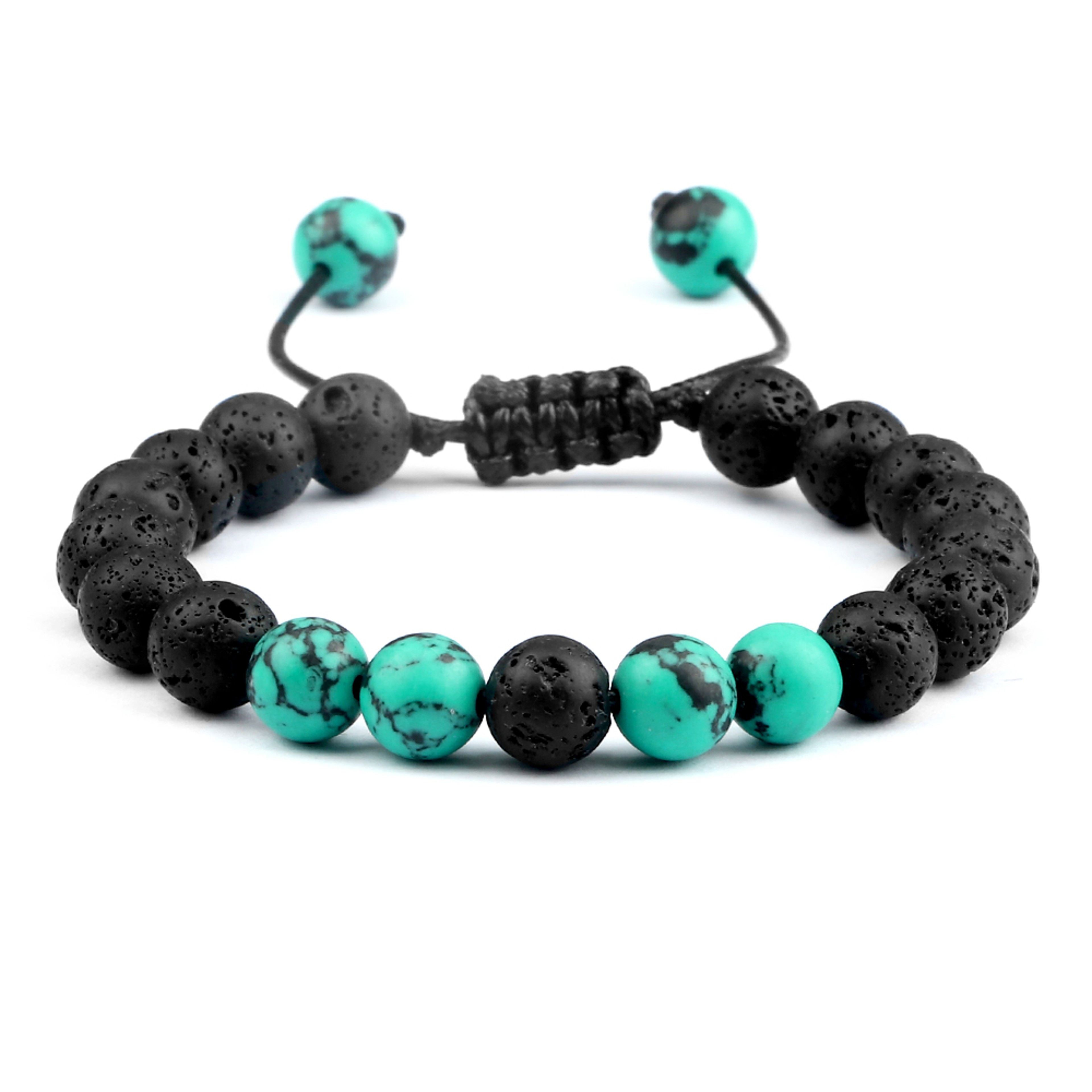 Beads Bracelet With Tiger Eye Adjustable Braided Rope Bangles Healing Jewelry For Men Couples Women 3