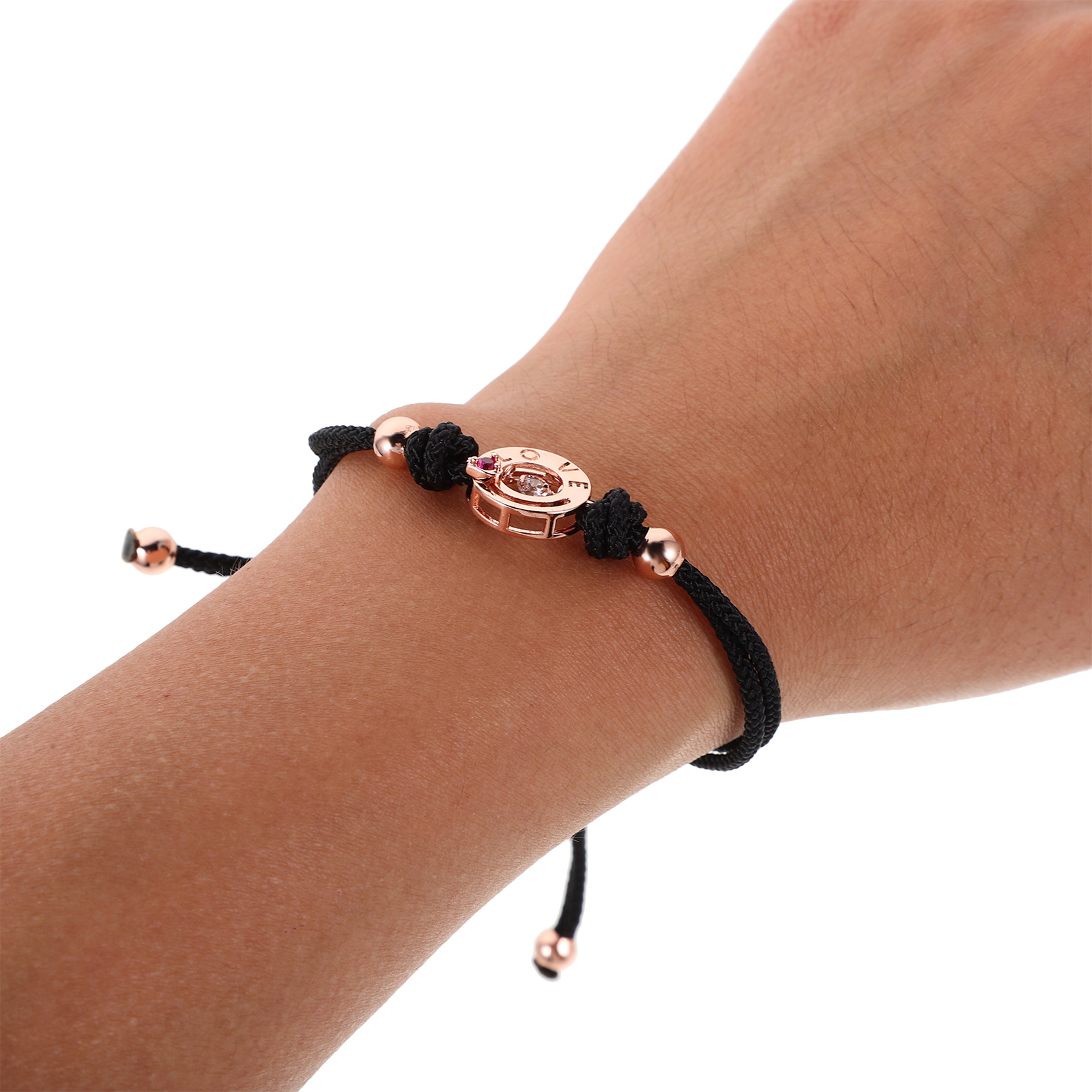 Durable Woven Adjustable Vibration Touch Bracelets For Him Her Long Distance Relationship Couples M 3