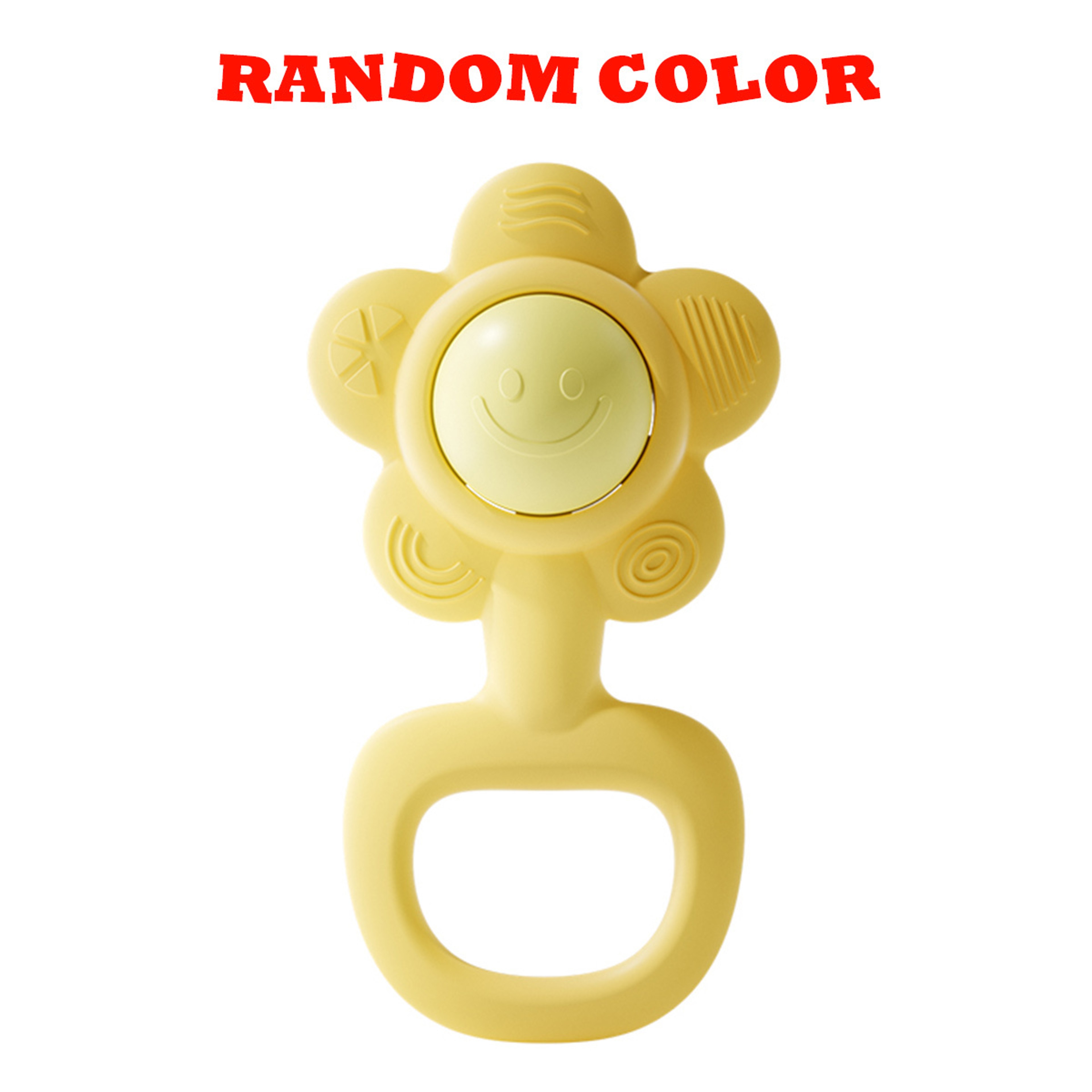 Sunflower Hand Bell Toy, Perfect for Hand Holding Skill Development, Ideal for Boys and Girls, Random Color – view 9