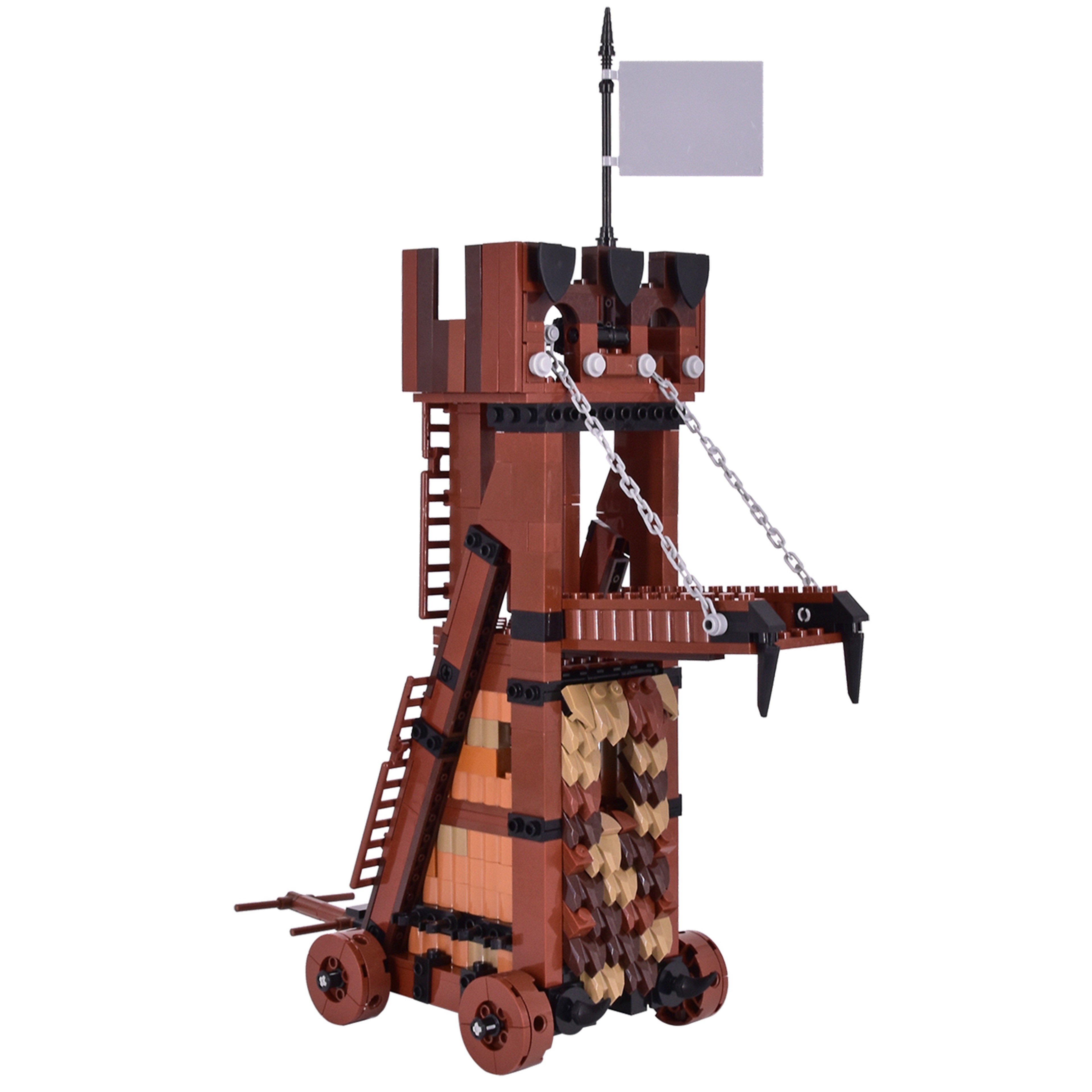 Royal Kings Knight Siege Engine Model Creative Medieval Castle Building Blocks Spartacus Chariot To 0