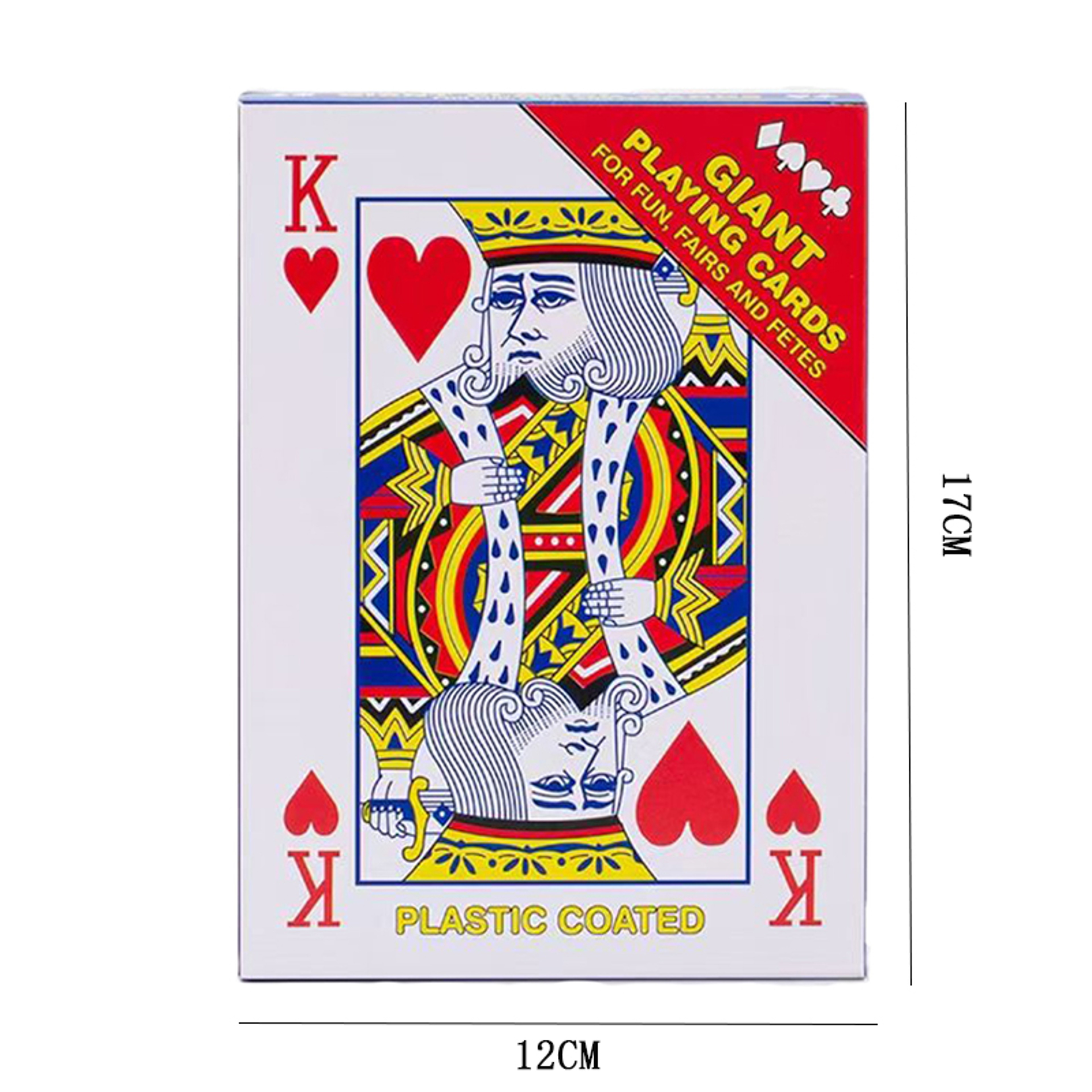 Oversized Jumbo Playing Cards Big Size Juego De Mesa Familiar Divertido – view 7