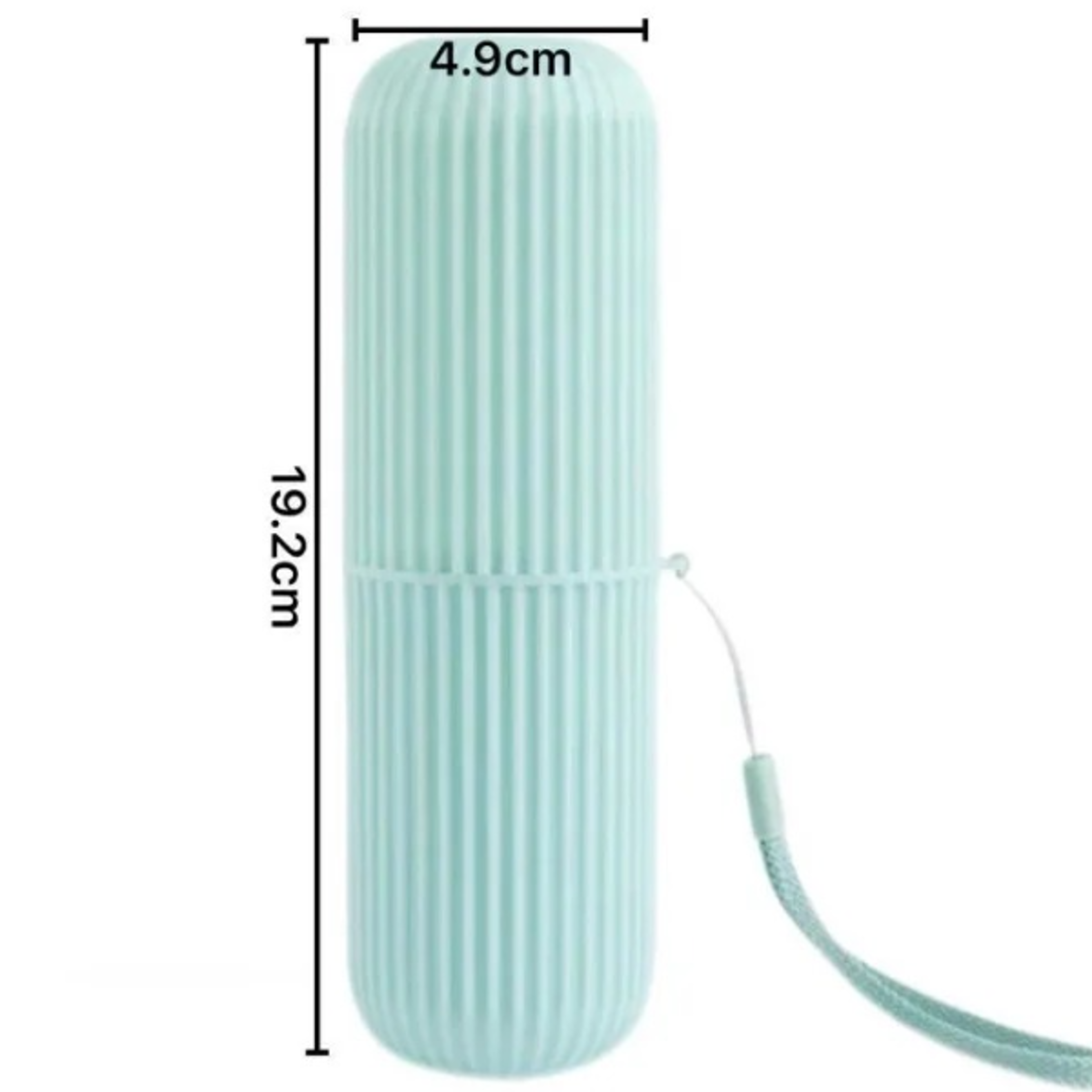 Toothpaste and Toothbrush Protector Case Portable Storage Box for Travel Camping