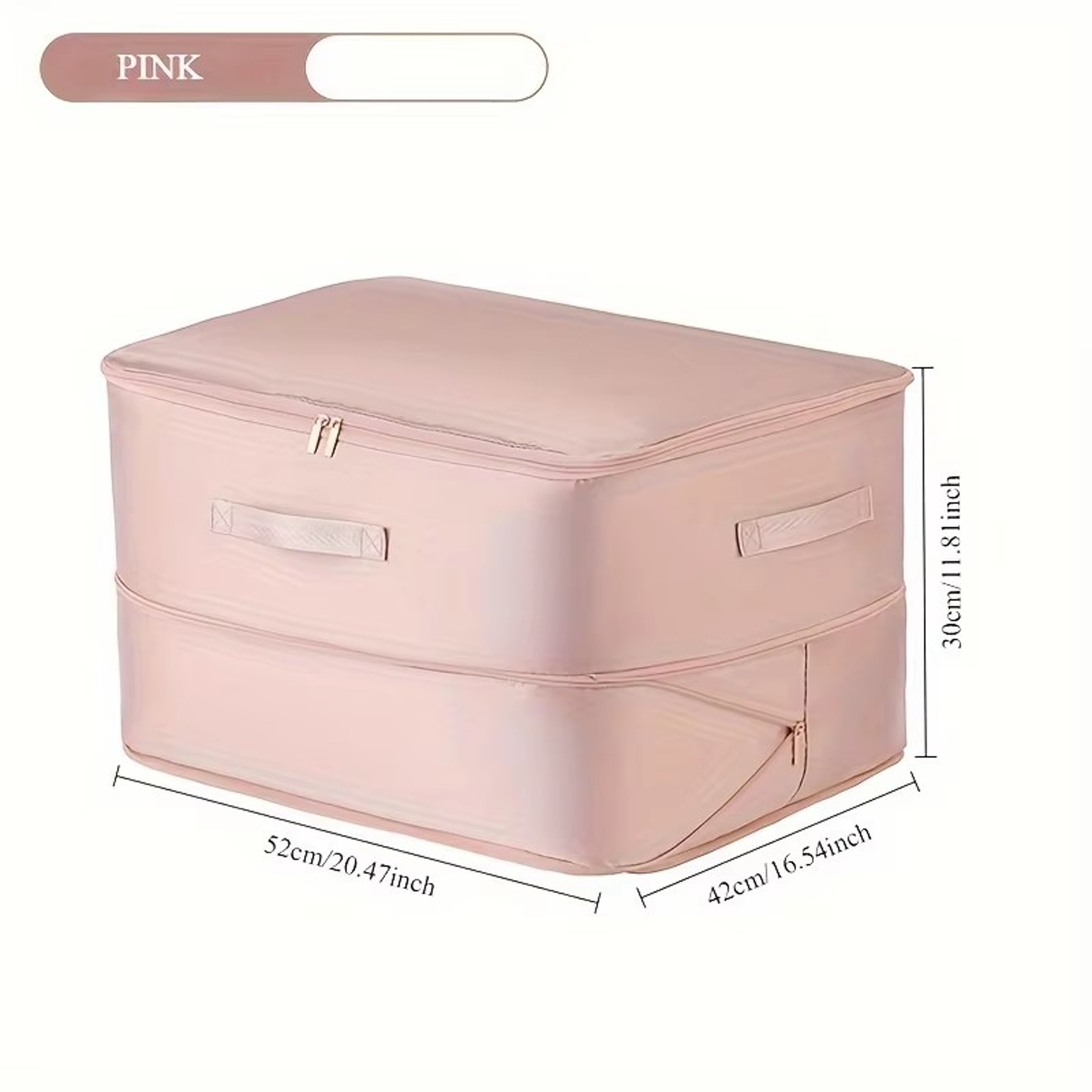 Portable Organizer For Clothes Blankets  Quilts HeavyDuty SelfCompressing Storage Bag For Closet Or 5