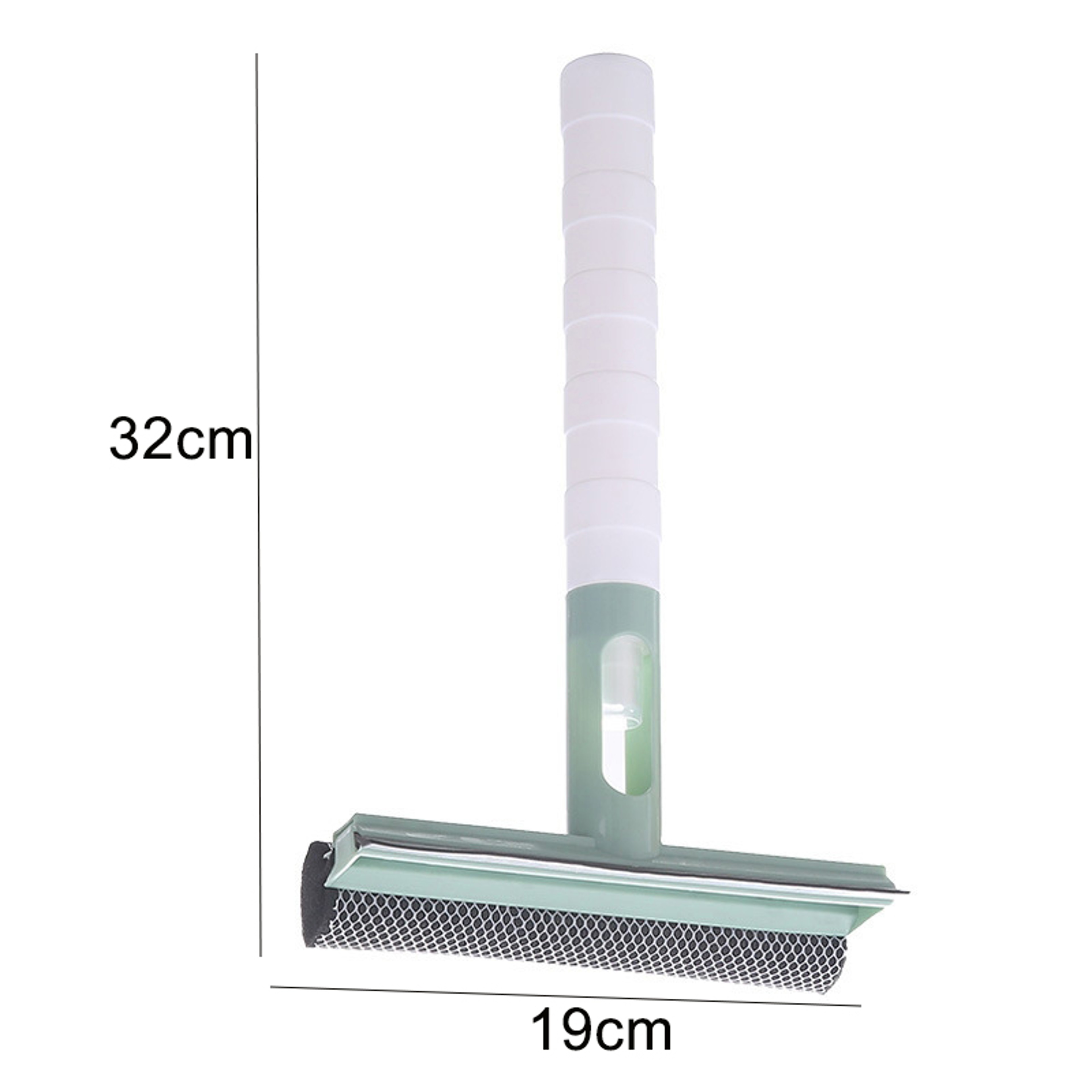 Glass Wiper Window Cleaning Brush Doublesided Squeegee Wiper With Spray For Mirror Window 7