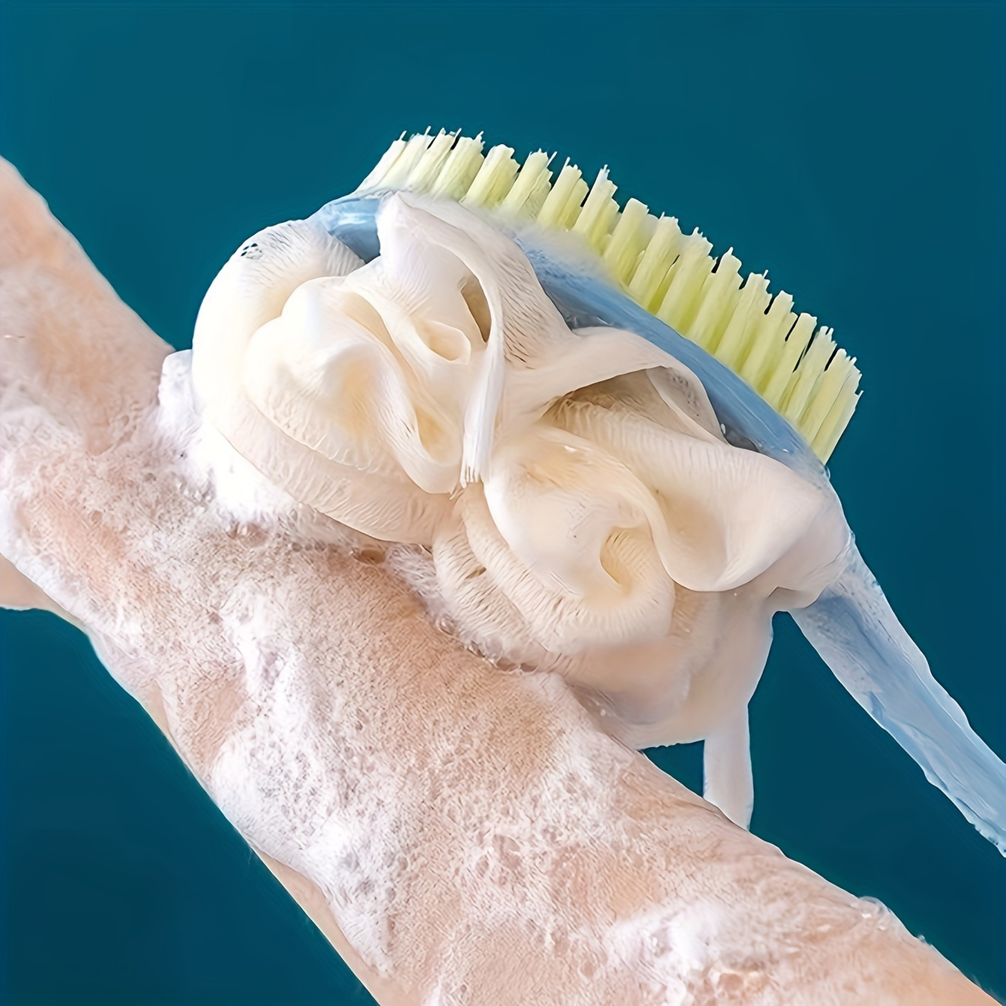 Long Handle Bath Brush Soft Body Scrubber Shower Exfoliating Scrubs Skin Massager Cleaning Brush Ex 3