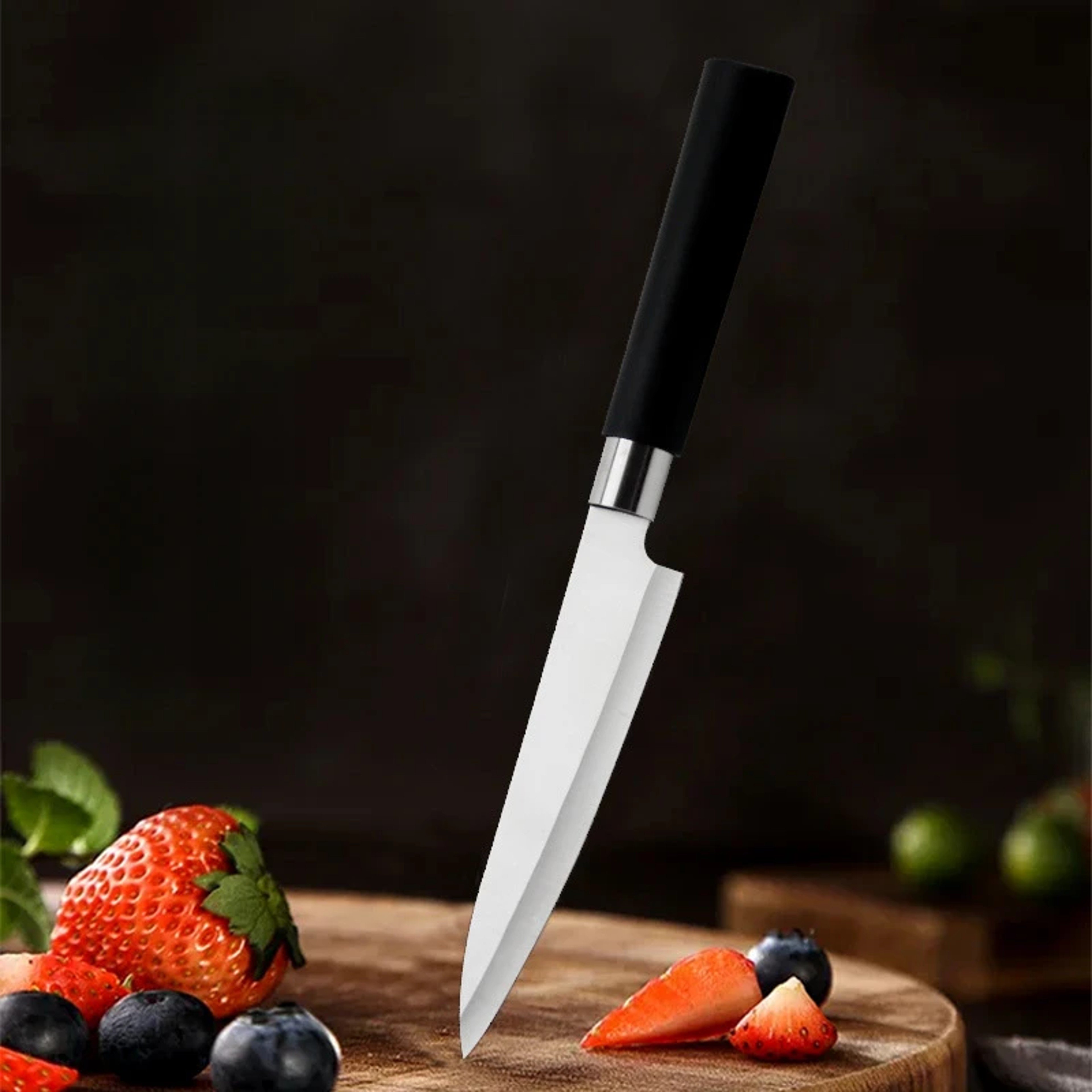 Universal Stainless Steel Knife Japanese Chef Knife Fine Slicing Knife For Raw Fish Sushi And Fruit 0