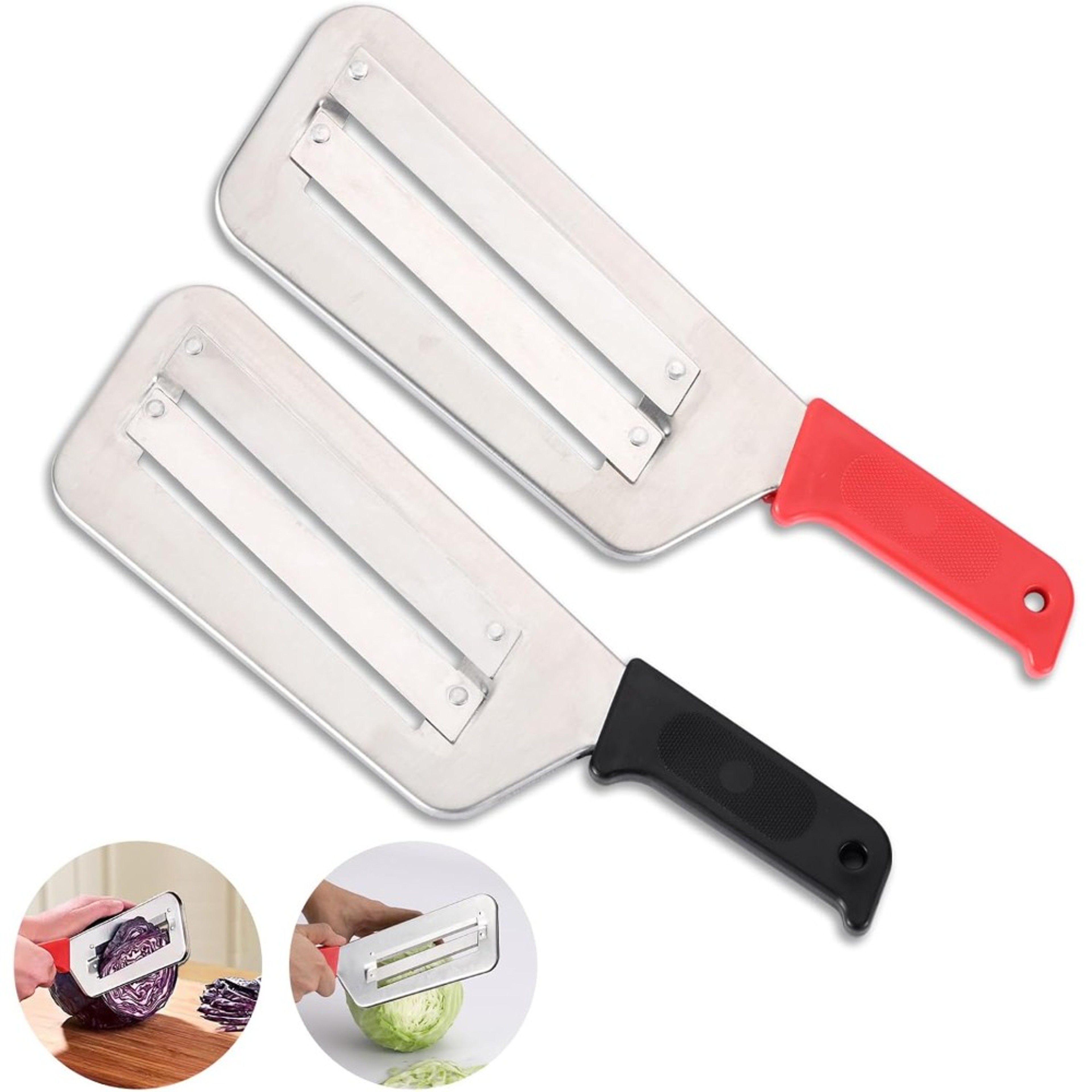 Multifunctional Stainless Steel Cabbage Slicer Convenient Vegetable Cutter With Handle For Easy Sli 0
