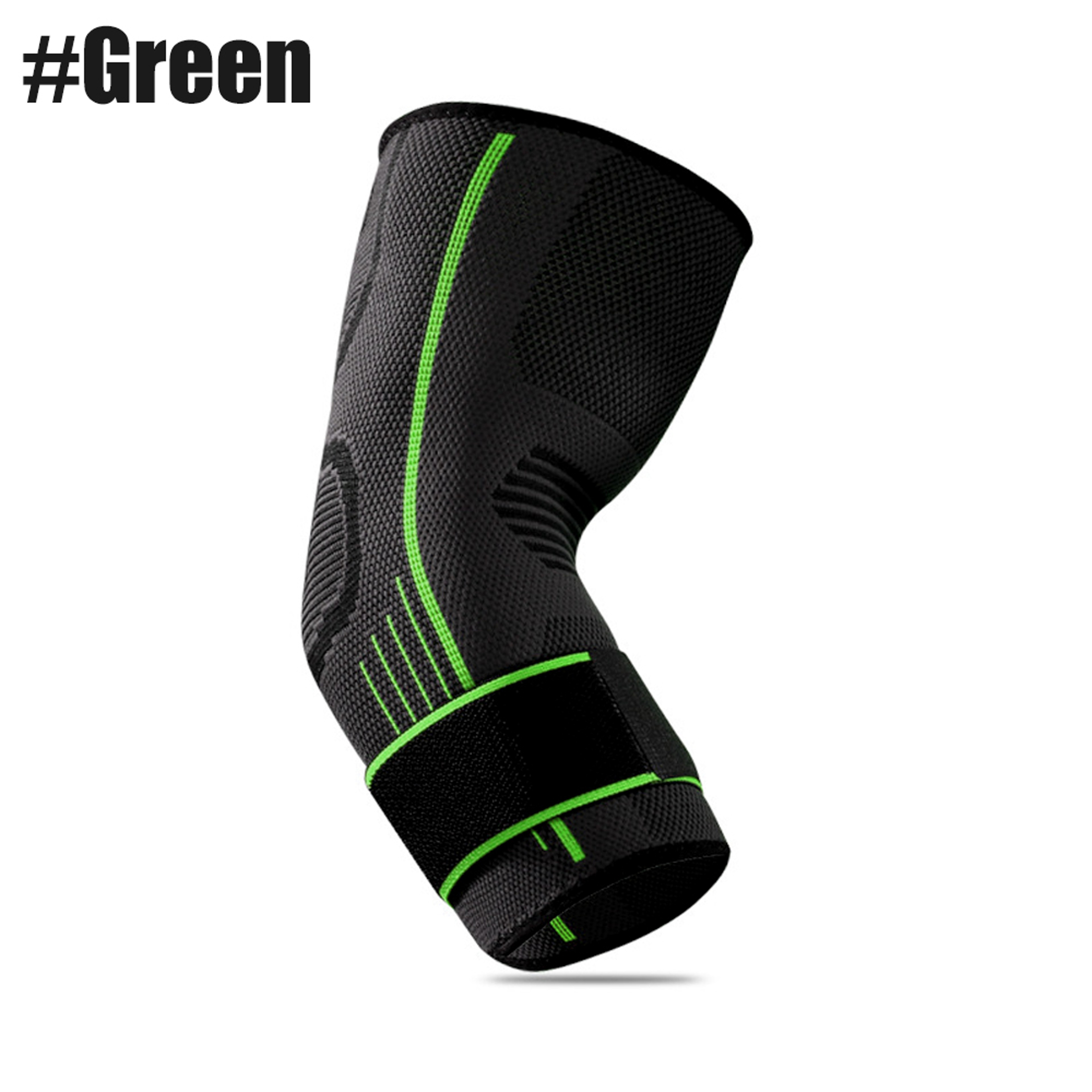 Elastic Compression Sleeve Elbow Brace For Gym Golfers Elbow Pain Relief And Stability 5