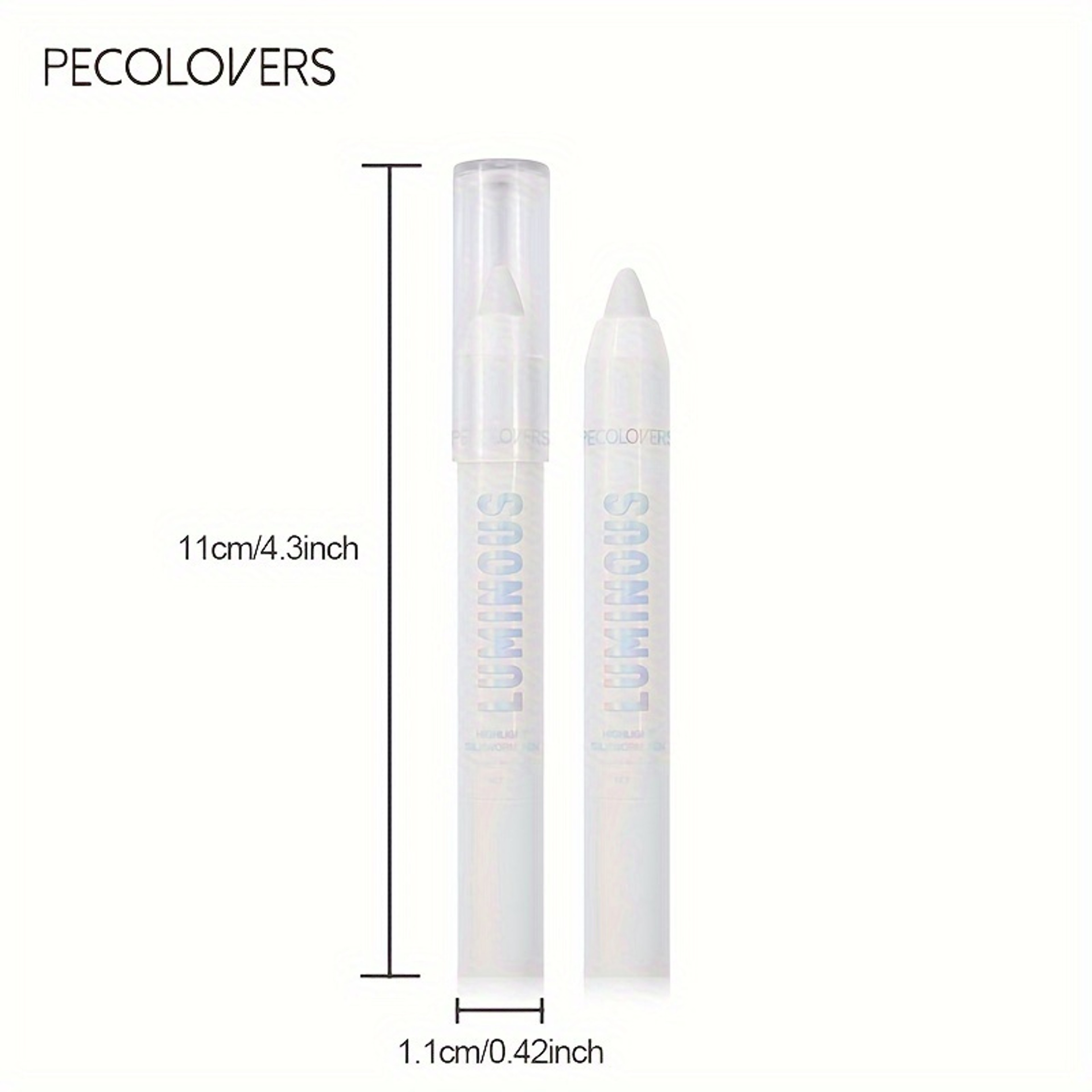 Long Lasting Waterproof Eyeshadow Sticks High Pigmented Shimmer Glitter Matte Neutral Brown Crayon 3