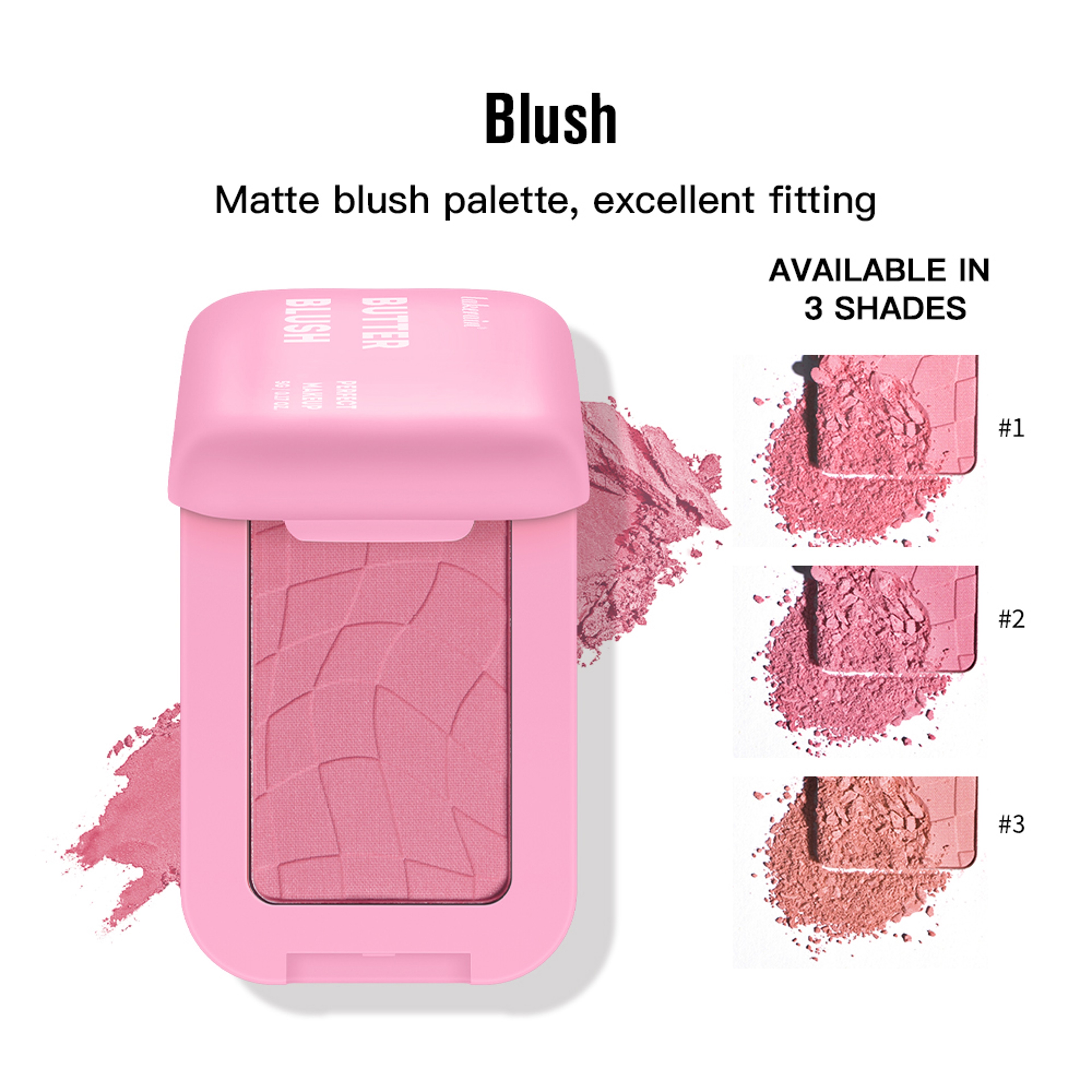 Vegan Formula Professional Makeup Powder Blush Wear Blusher Cosmetics Palette Powder Cream Face Mak 5