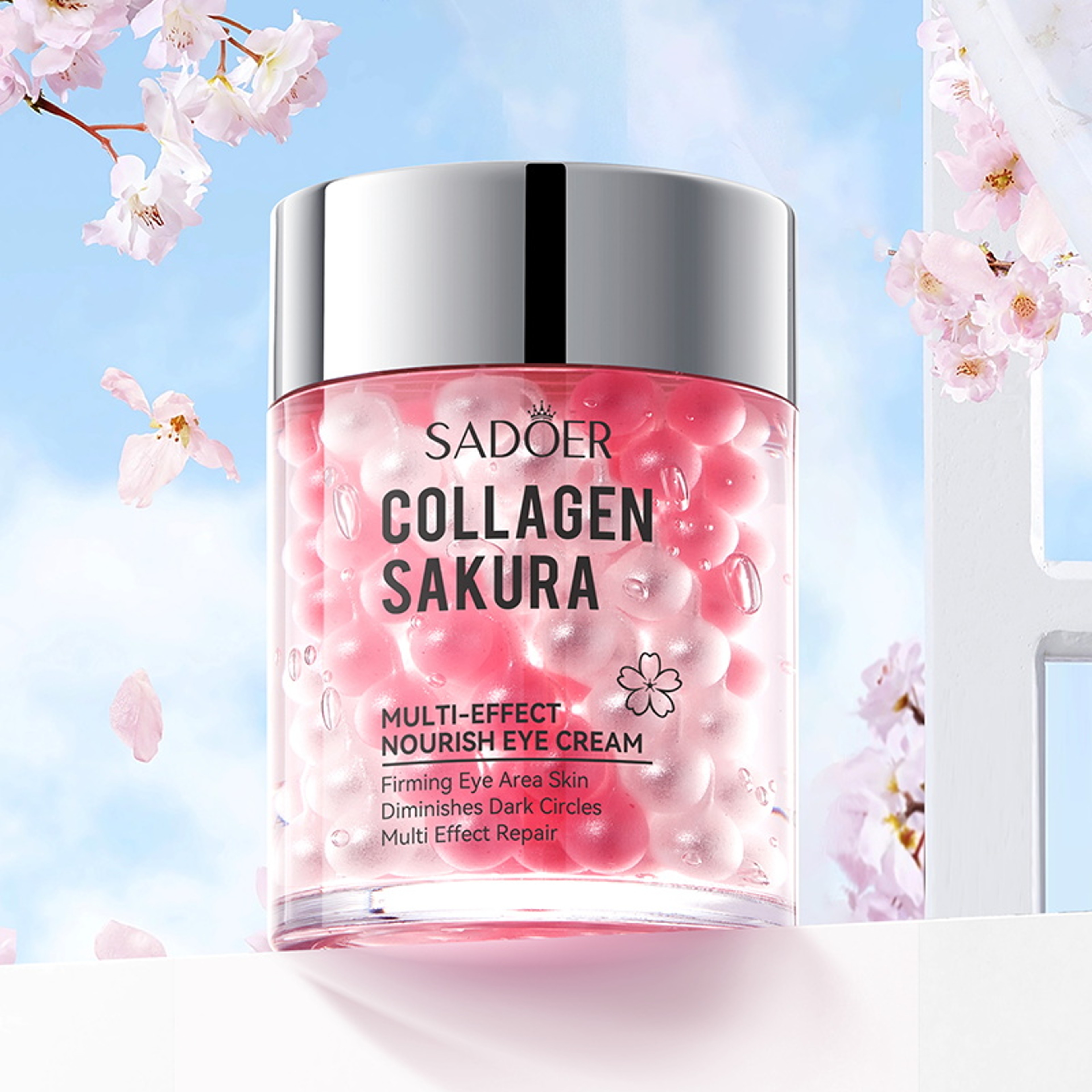 Sakura Eye Cream Anti Dark Circles Wrinkles Hydrating Moisturizing Antiaging Skin Care 0