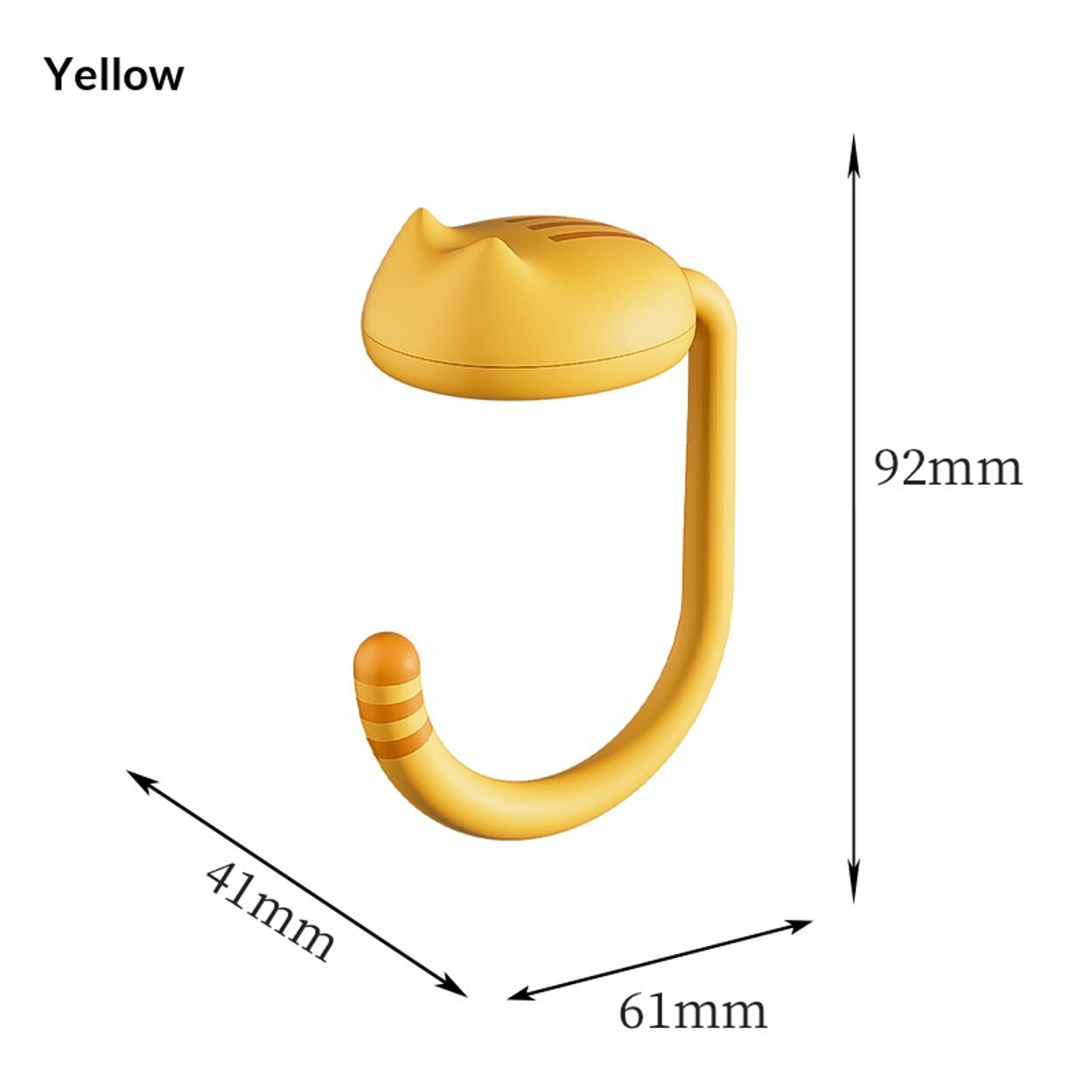 Student Desk With Detachable Bag Hanger Nodrilling Design For Desk Side Storage 5