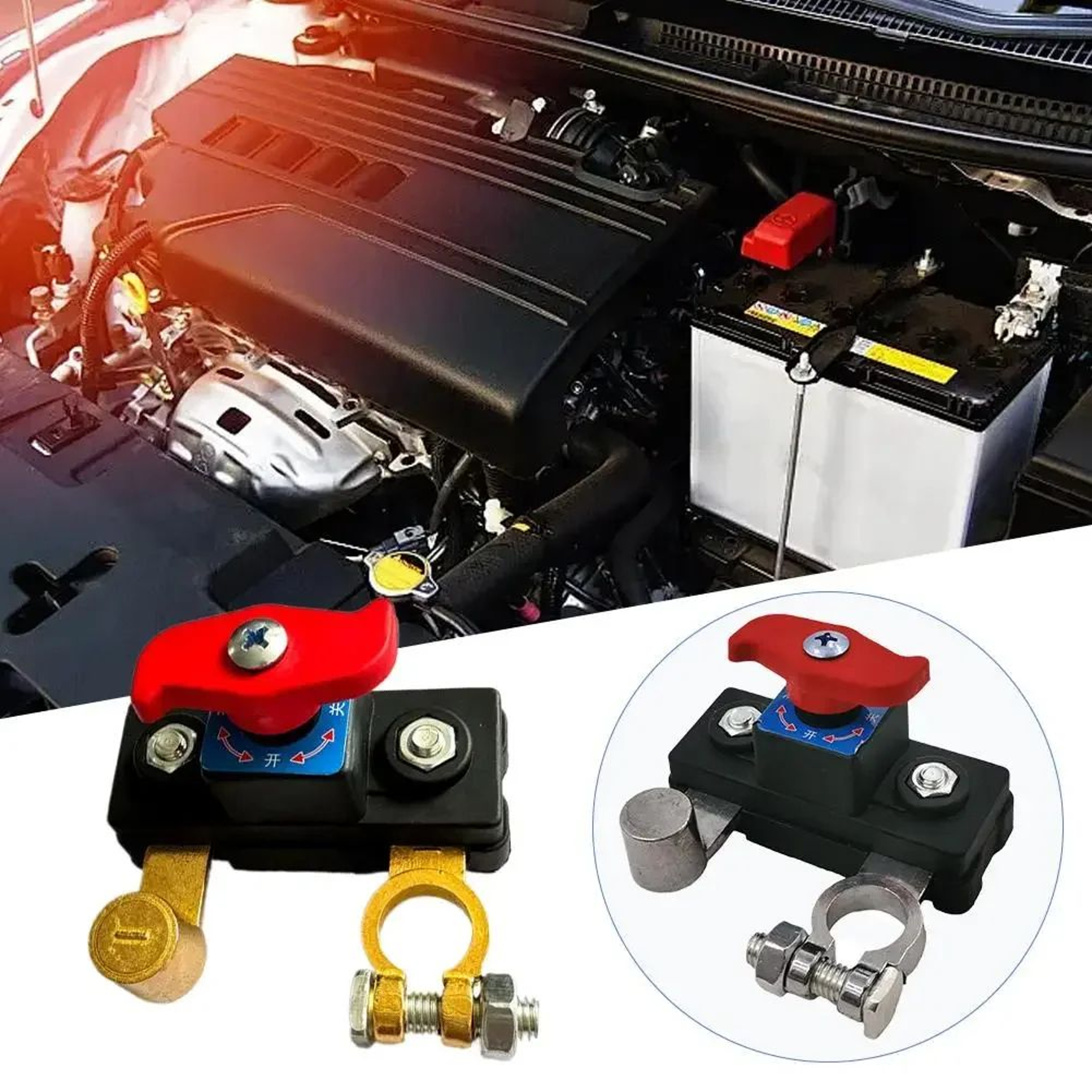 High-Performance Car Battery Cut Off Switch – Reliable Isolator Cut-off for Power Terminal Safety – view 10