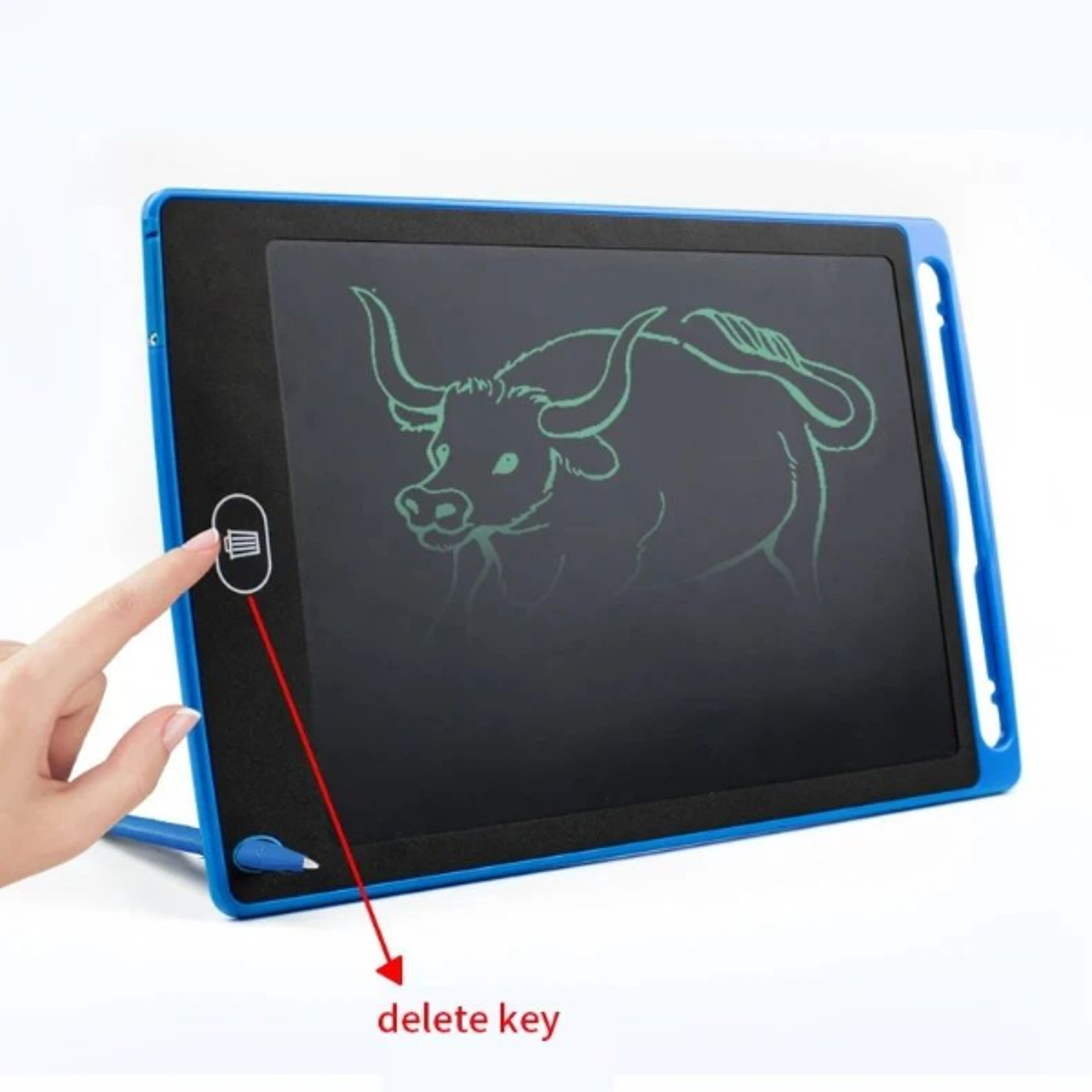 LCD Writing Tablet Drawing Board Montessori Educational Toy  Magic Blackboard Gift For Kids 7
