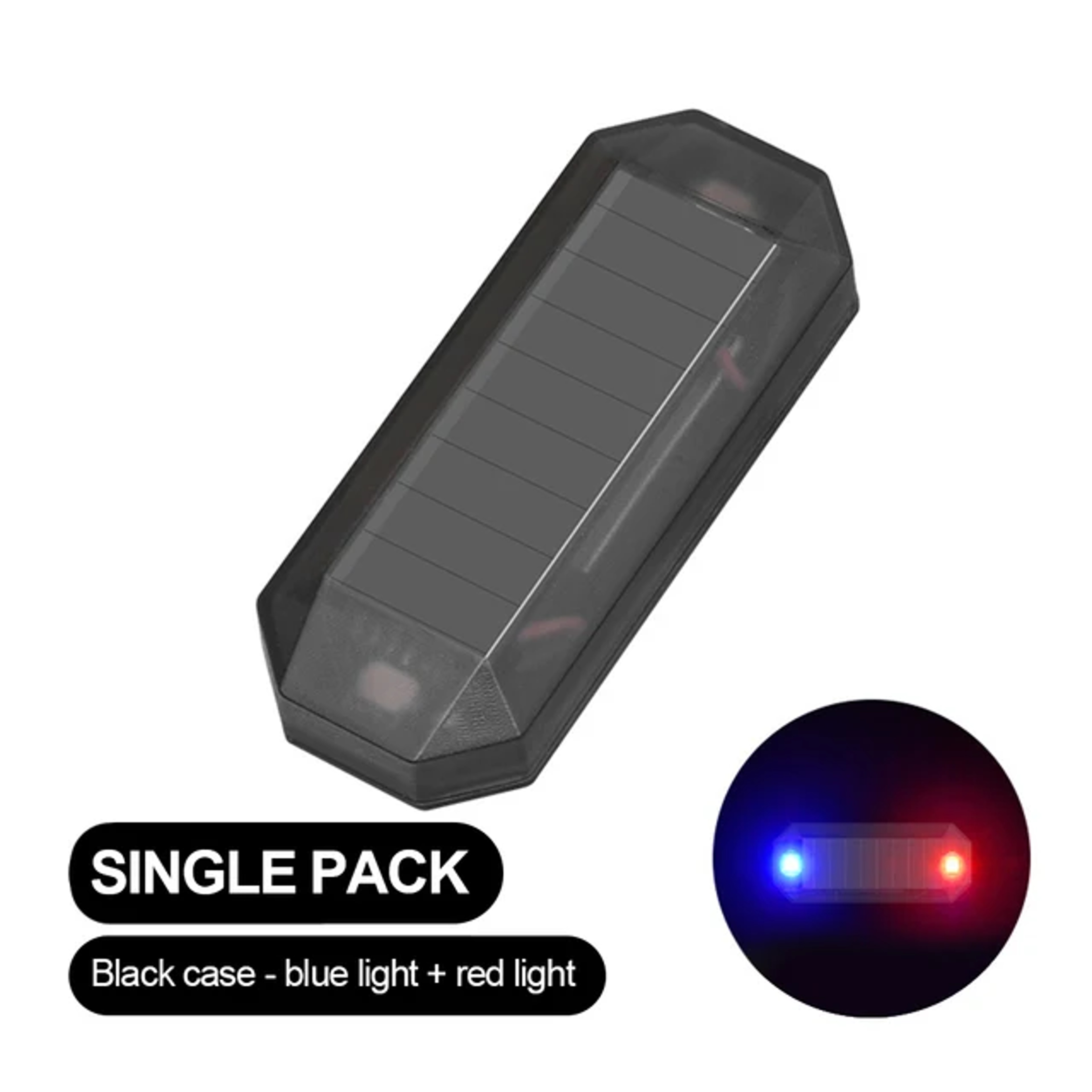Car Mini LED Solar Power Warning Light Wireless Anti Theft Night Security Simulated Alarm Lamp – view 9