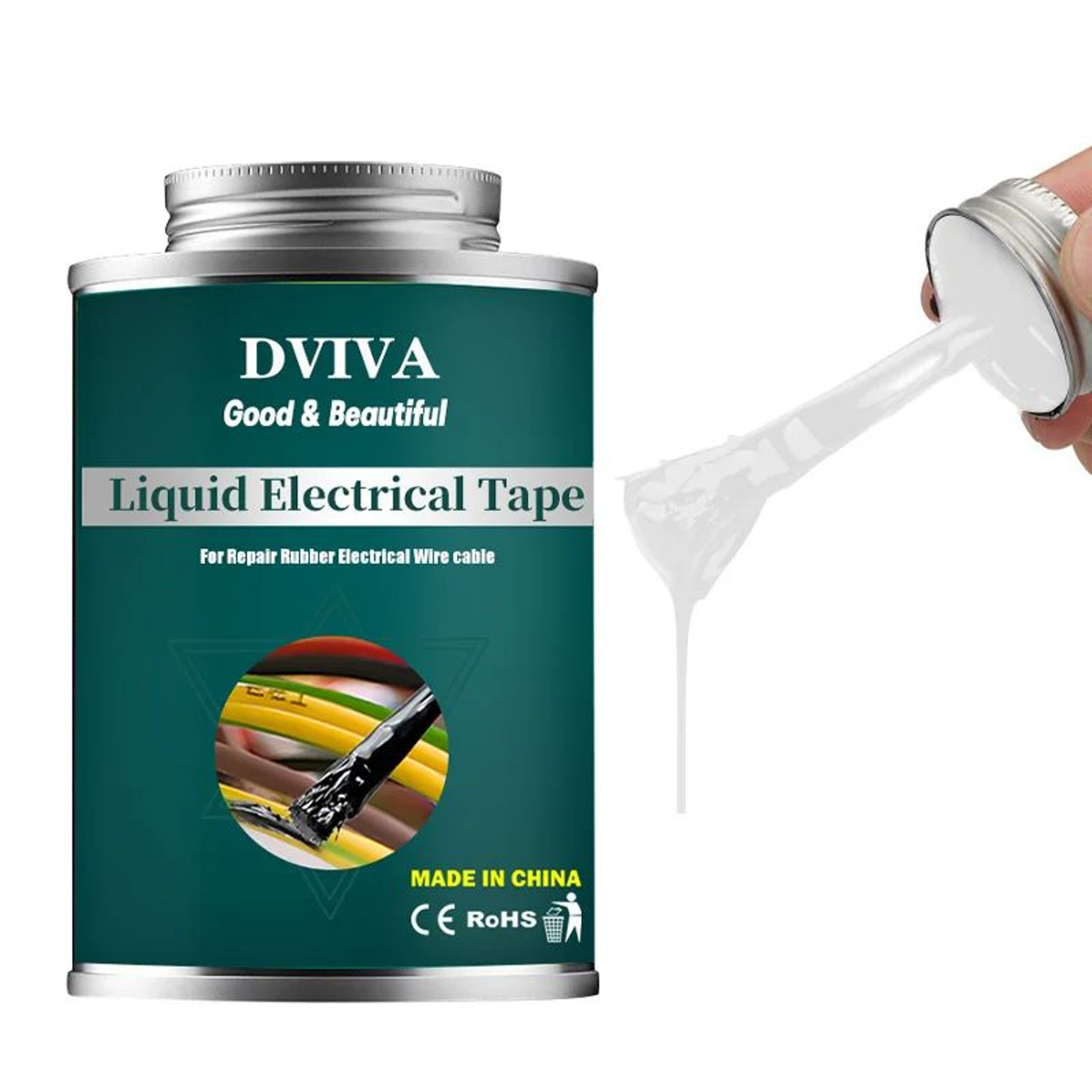 Liquid Electrical Tape Insulation Paste Sealant  Waterproof HighTemperature Resistant Fix Line Glue 10