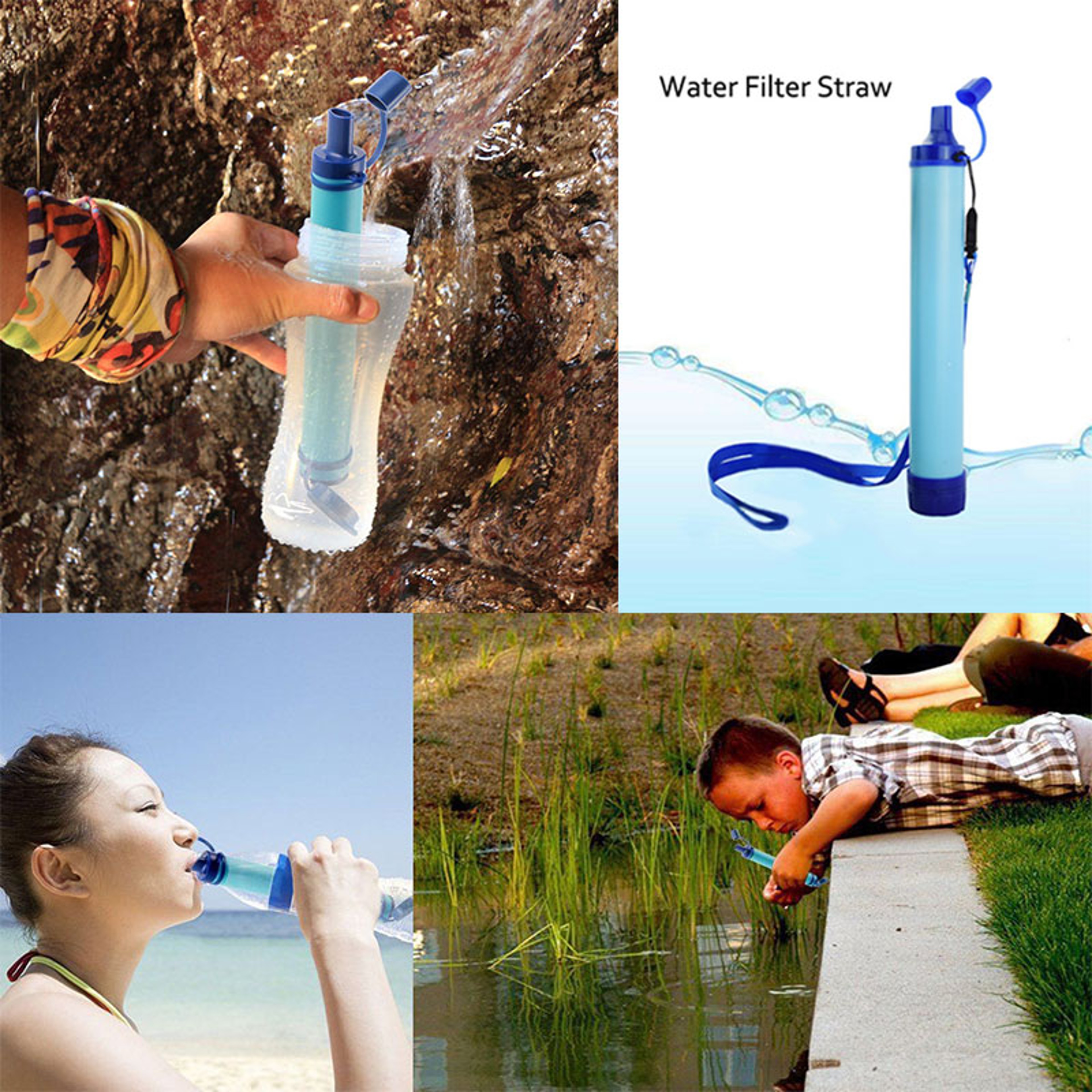 Portable Mini Water Filter Straw Outdoor Camping Purification for Hiking, Survival & Emergency Supplies – view 6
