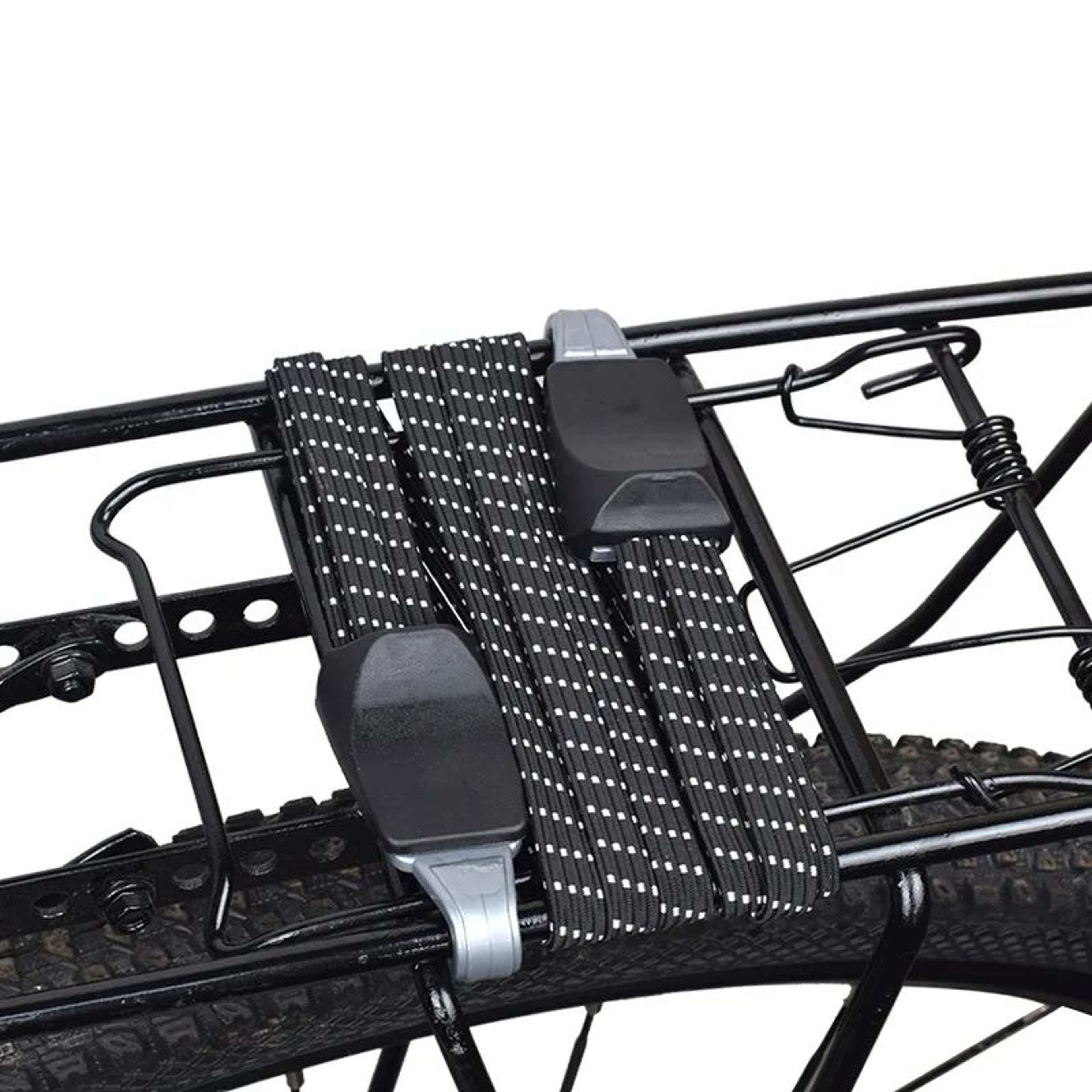 Bicycle Luggage Rack Straps Elastic Rope Belt With Hook For Mountain Bike Bags  Carrier Accessories 0
