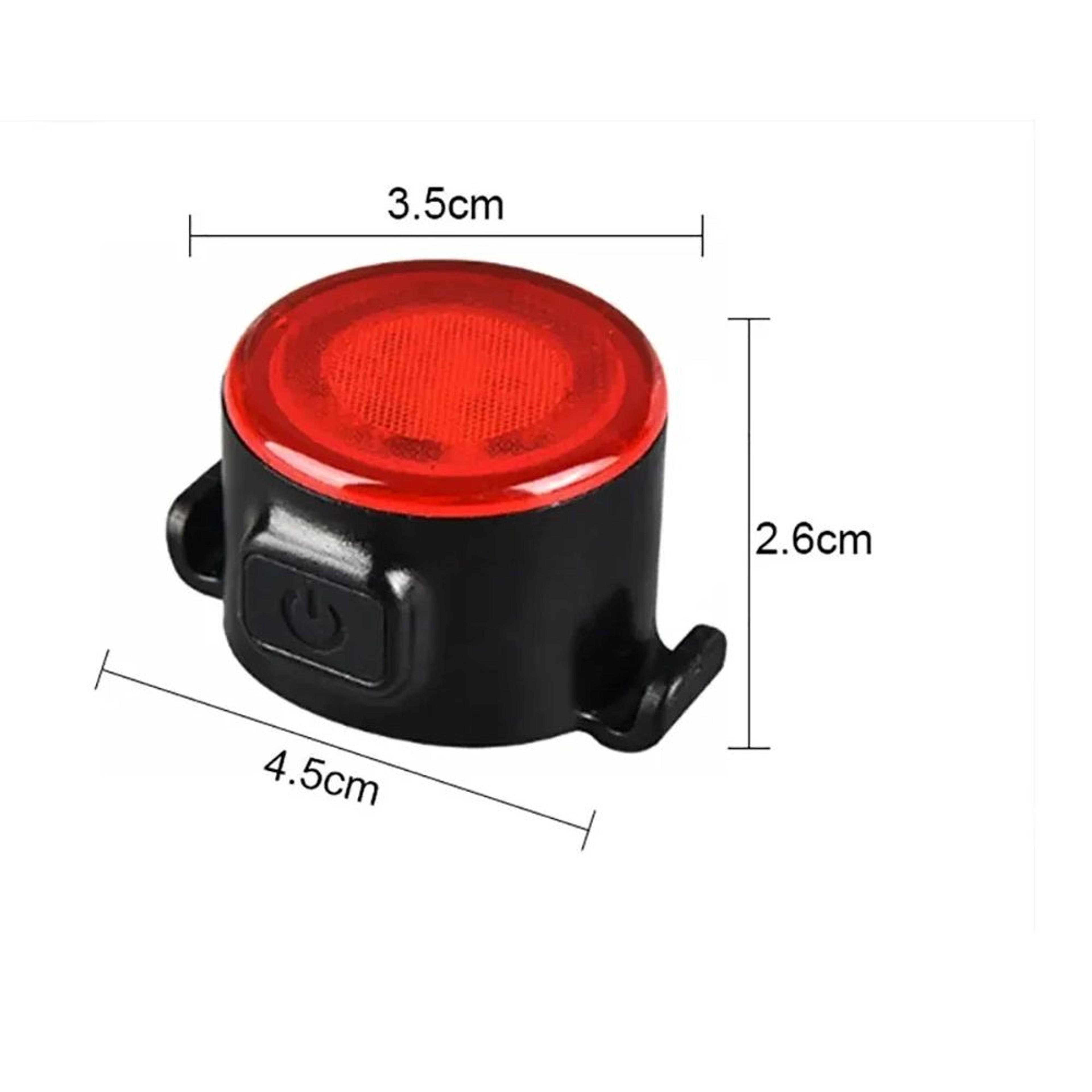 LED Rechargeable Bike Light With Mini Safety Warning Taillight Front Bicycle Lamp For Night Cycling 5