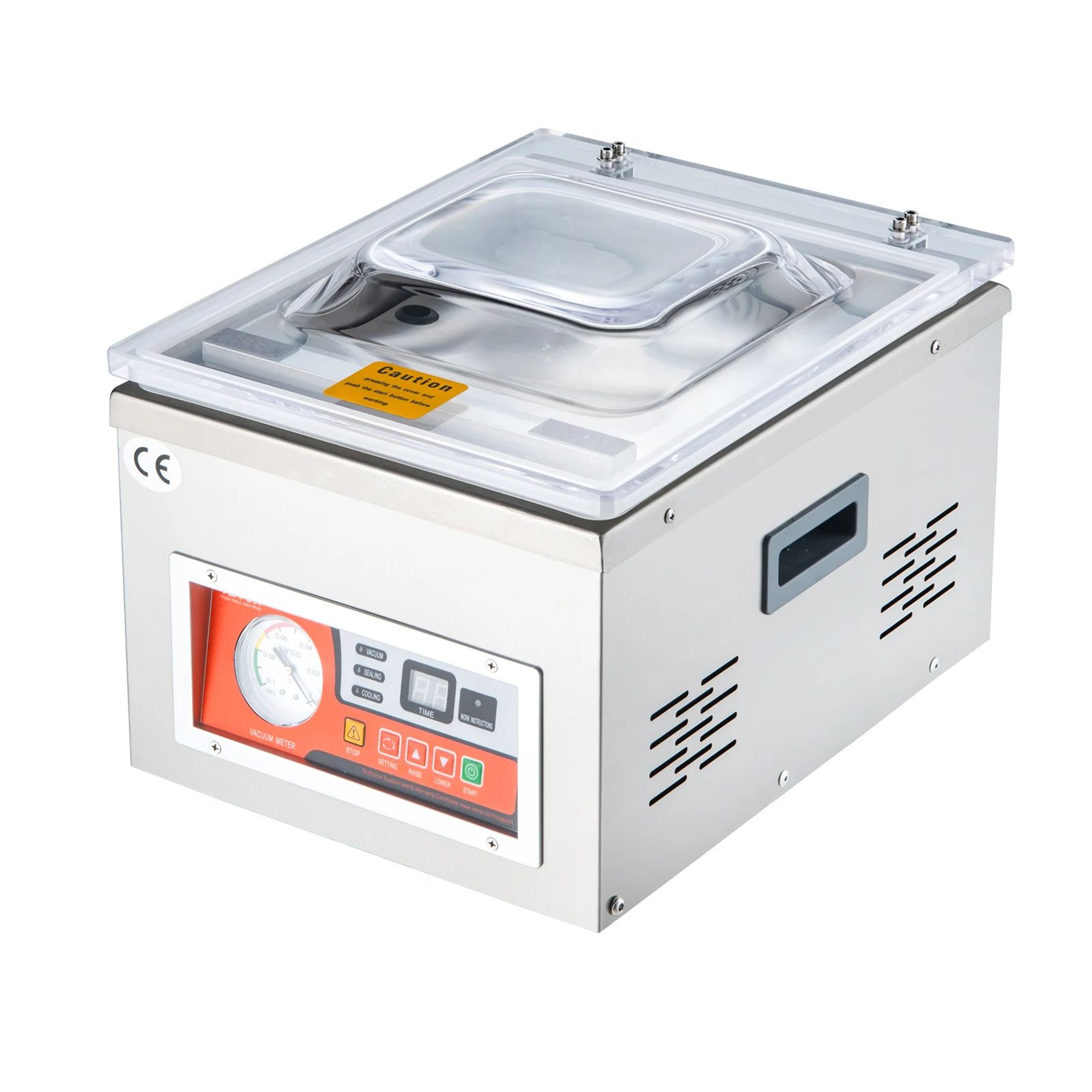 Chamber Vacuum Sealer Heavy Duty Kitchen Vacuum Packing Machine For Home Meats Marinades  Wet Foods 0