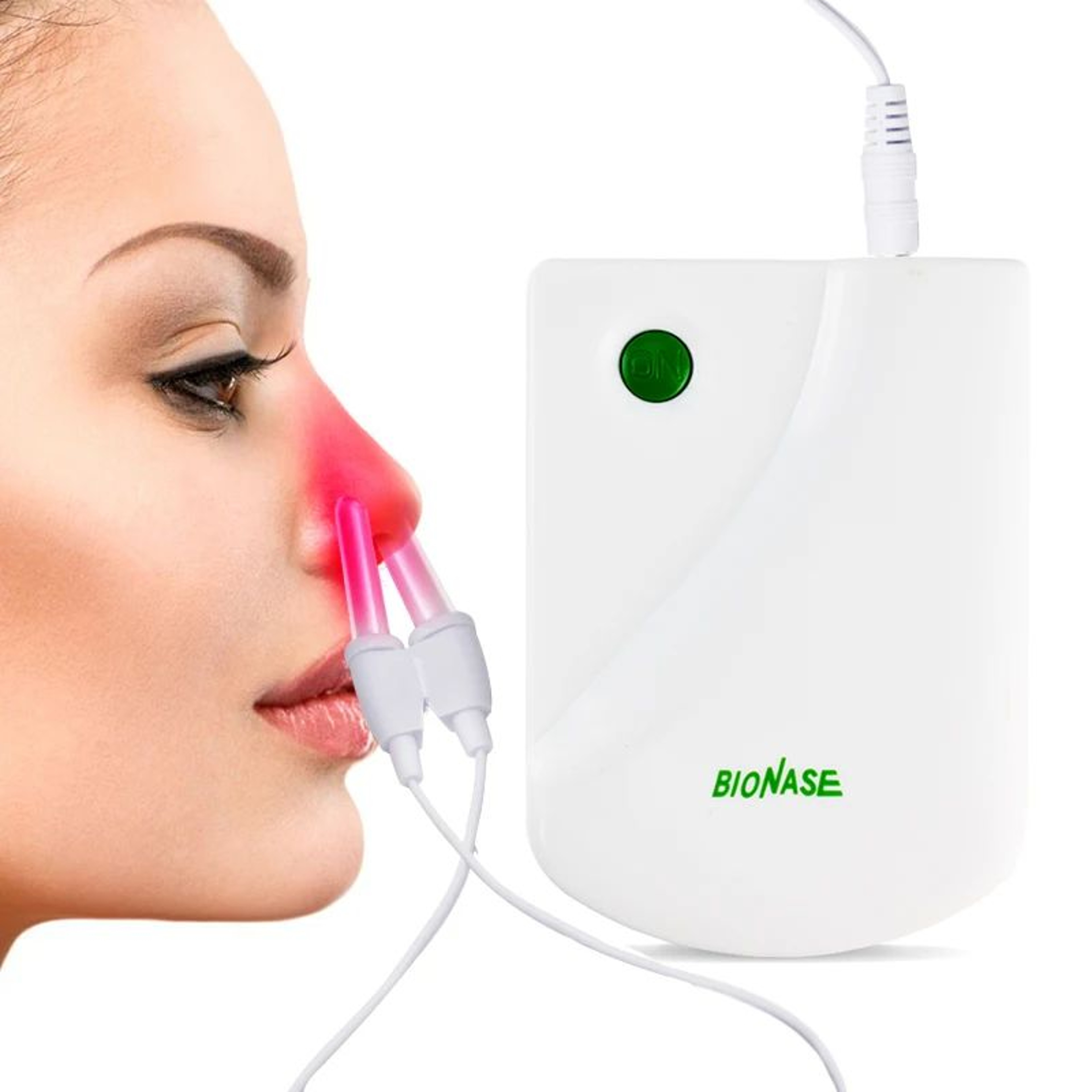 Portable Laser Nose Care Therapy Machine With Low Frequency Pulse For Rhinitis Sinusitis  Hay Fever 0