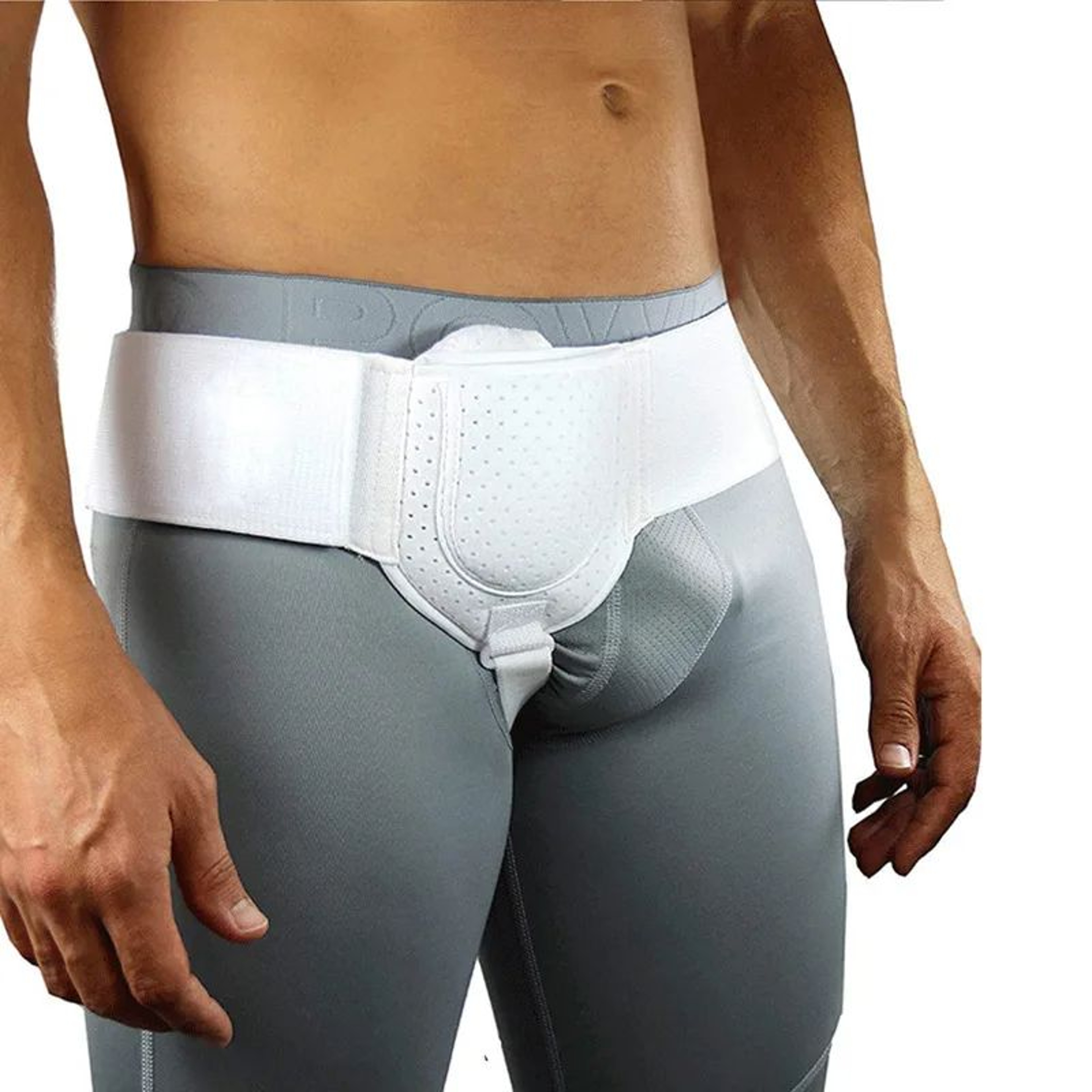 Hernia Belt Truss For Inguinal Sports Hernia Support Adjustable Groin Pain Relief Strap Breathable  5