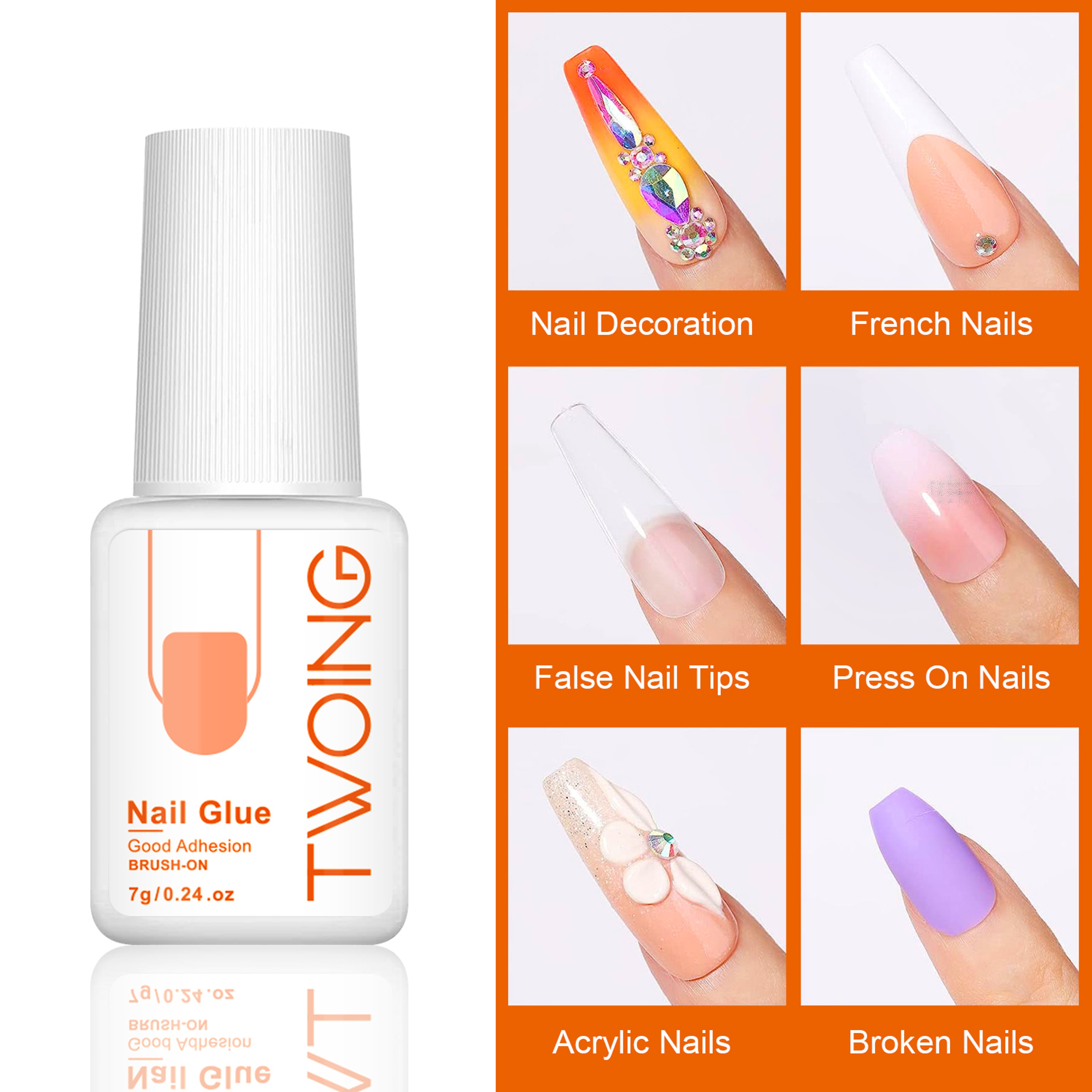Super Strong Nail Glue for Acrylic & Press On Nails, Quick Lasting Adhesion for Fake Nails & Tips – view 5
