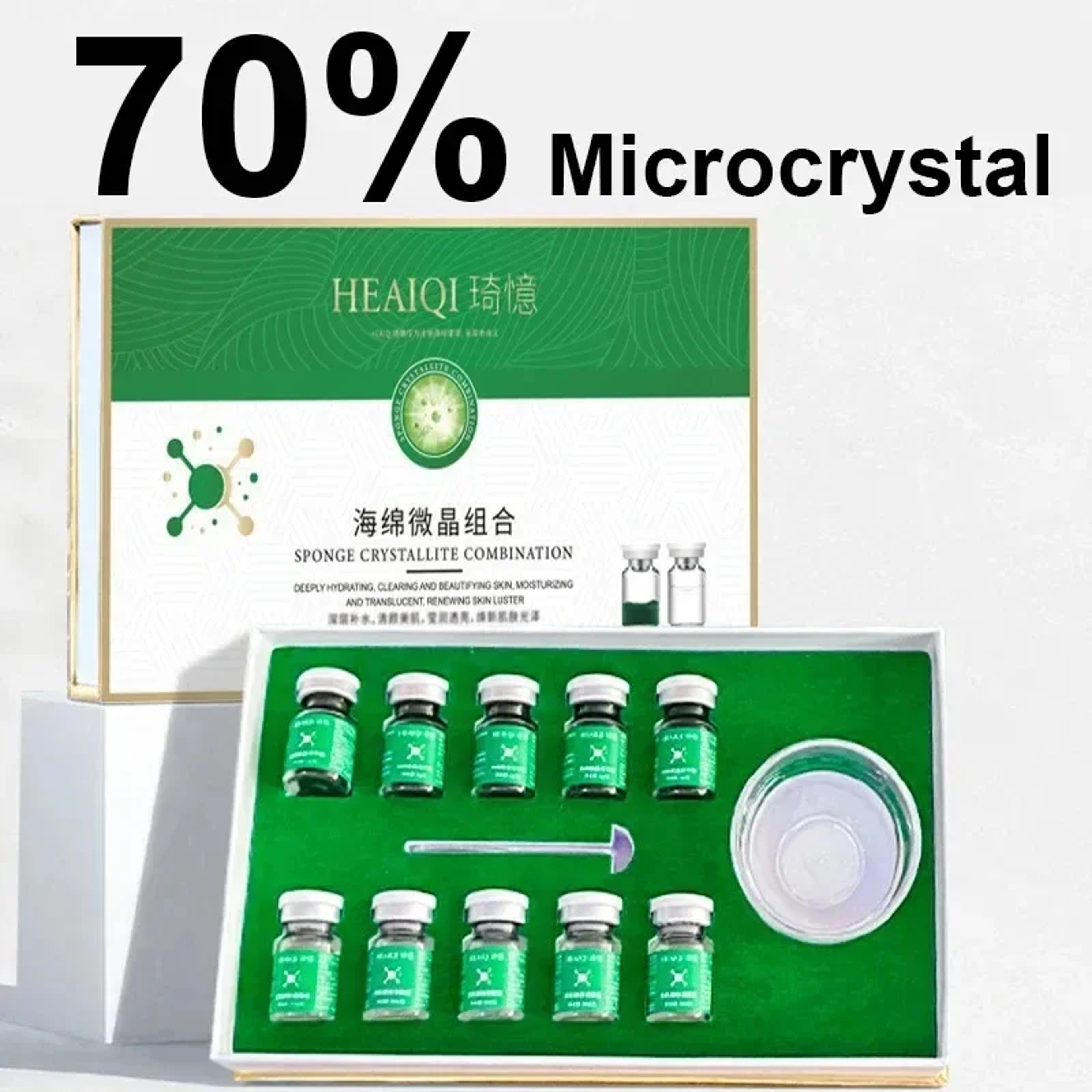 Sponge Microcrystal Spicules Freeze-Dried Powder Collagen Booster, Natural Skin Cell Renewal Treatment Deep Dermis – view 8