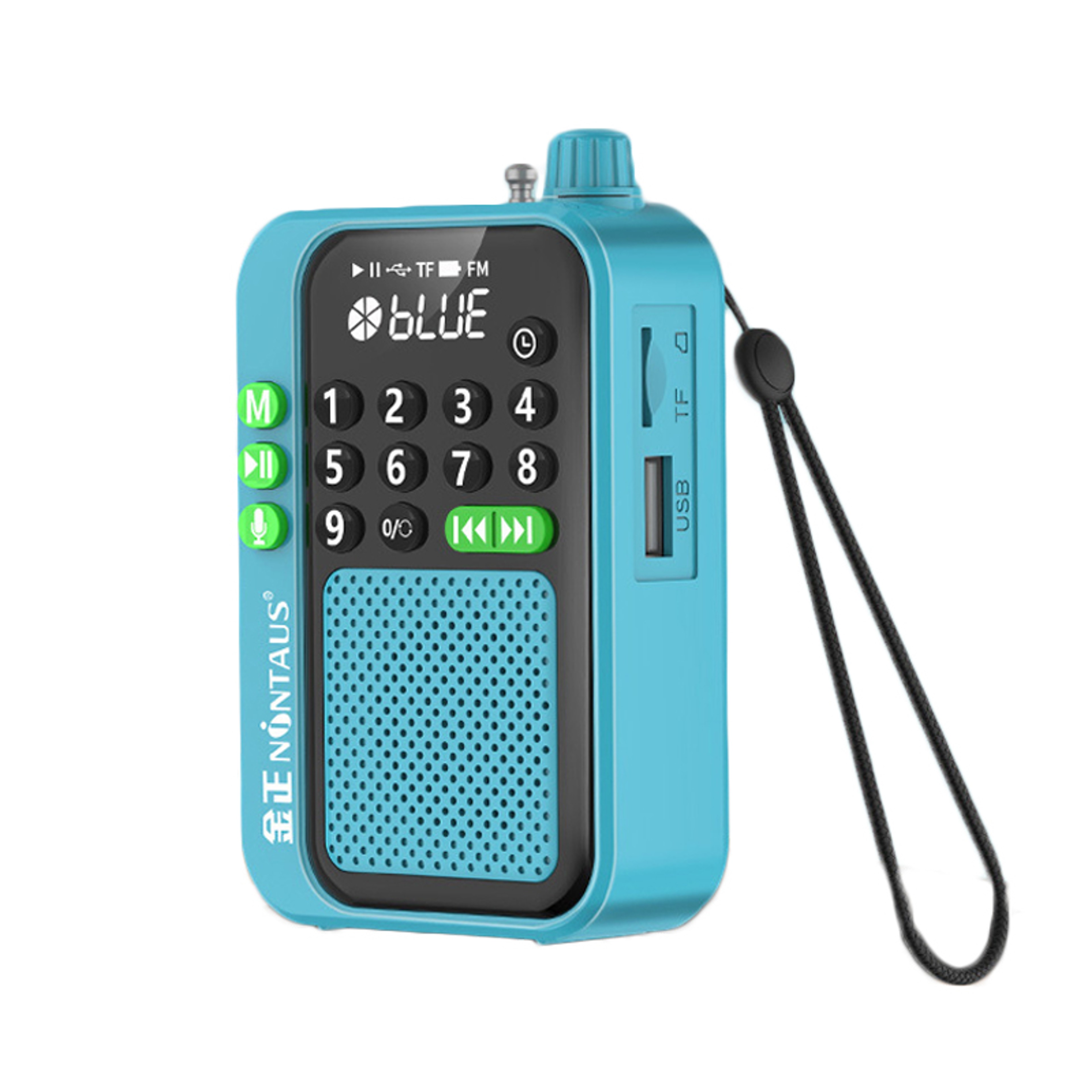 Wireless Mini Pocket FM Radio Digital Receiver with Bluetooth Speaker, LED Display, High Sensitivity, Sleep Timer – view 7
