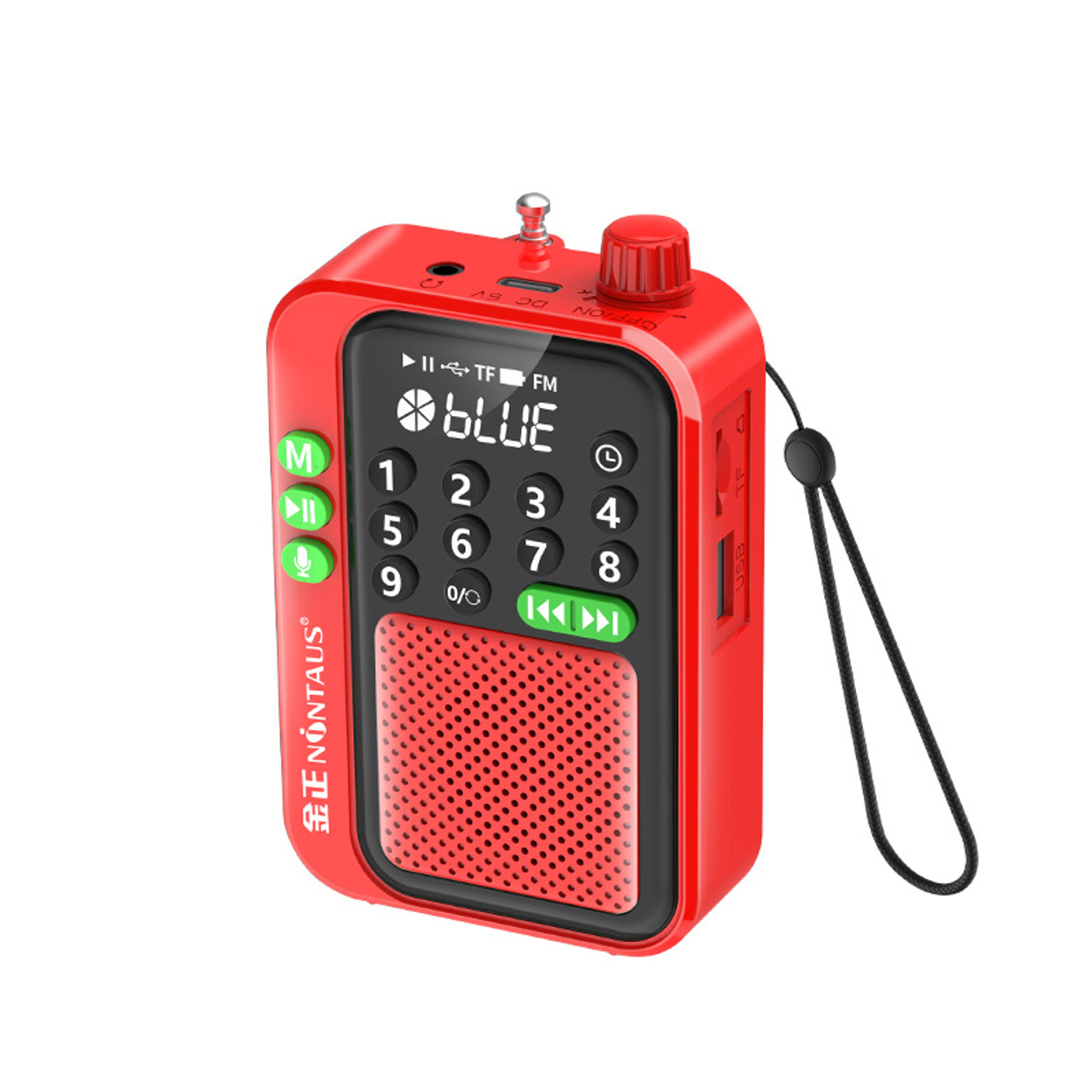 Wireless Mini Pocket FM Radio Digital Receiver with Bluetooth Speaker, LED Display, High Sensitivity, Sleep Timer – view 9