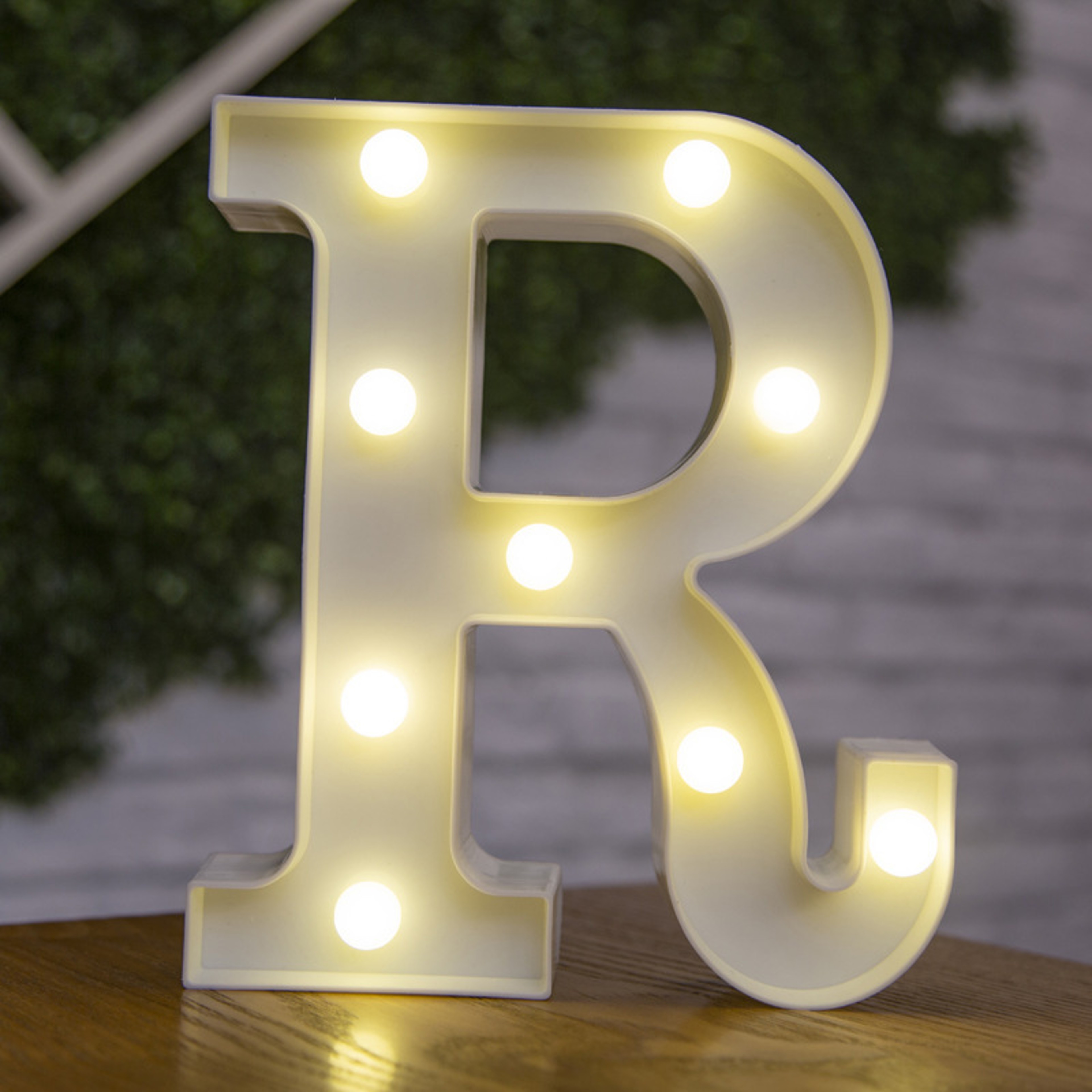 Battery Powered Alphabet Letter LED Lights, Luminous Warm Night Number Lamp for Home Decor, Christmas, Wedding, Birthday – view 34